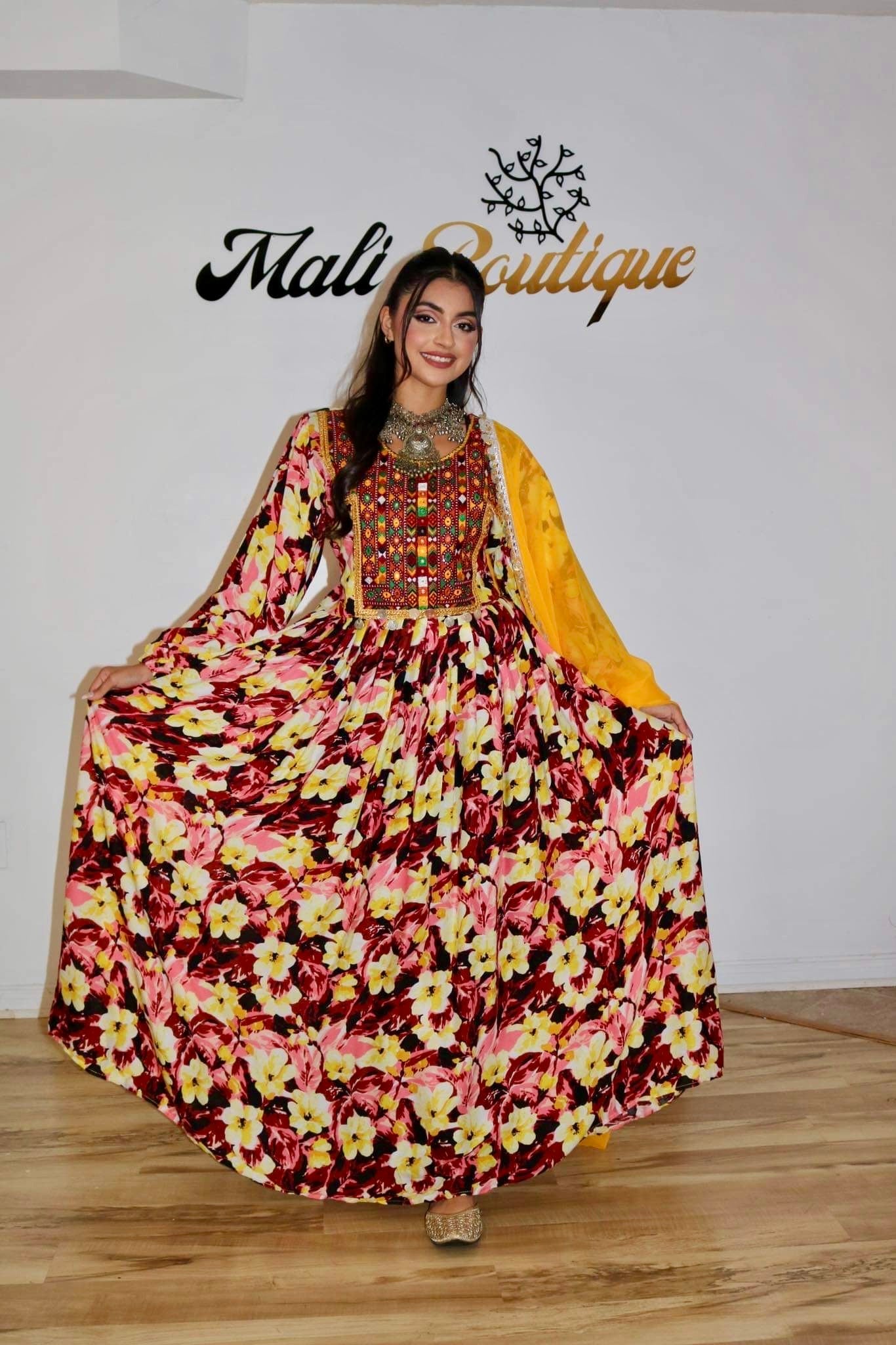Soraya Afghan Kuchi Dress