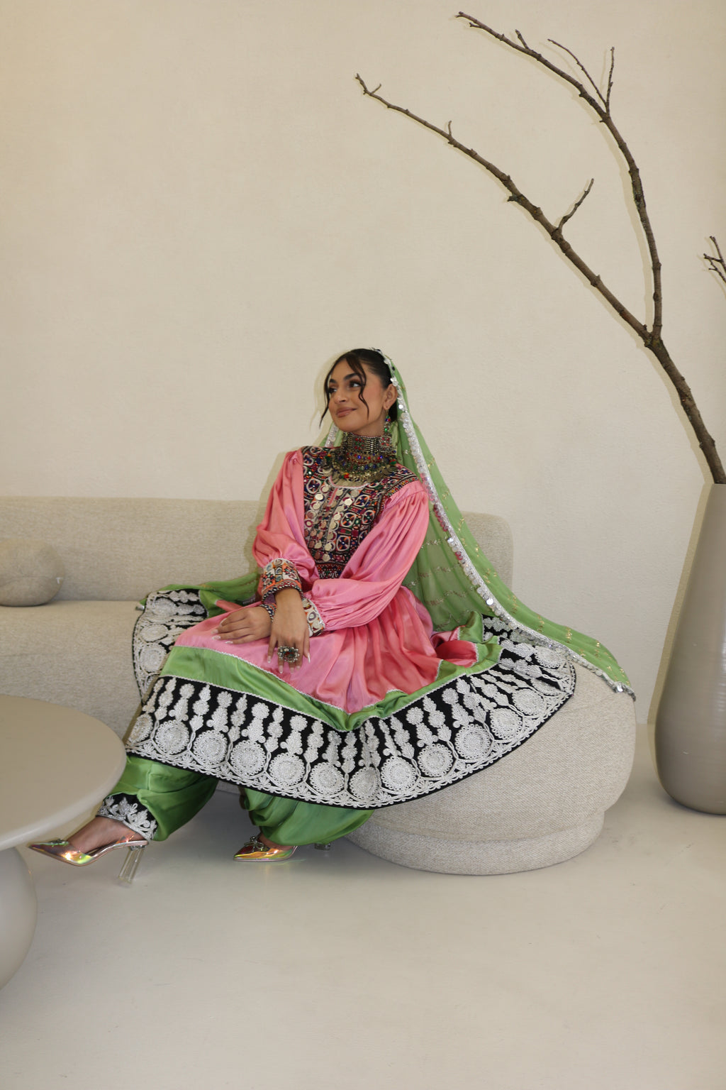 Latifa Afghan Kuchi Dress