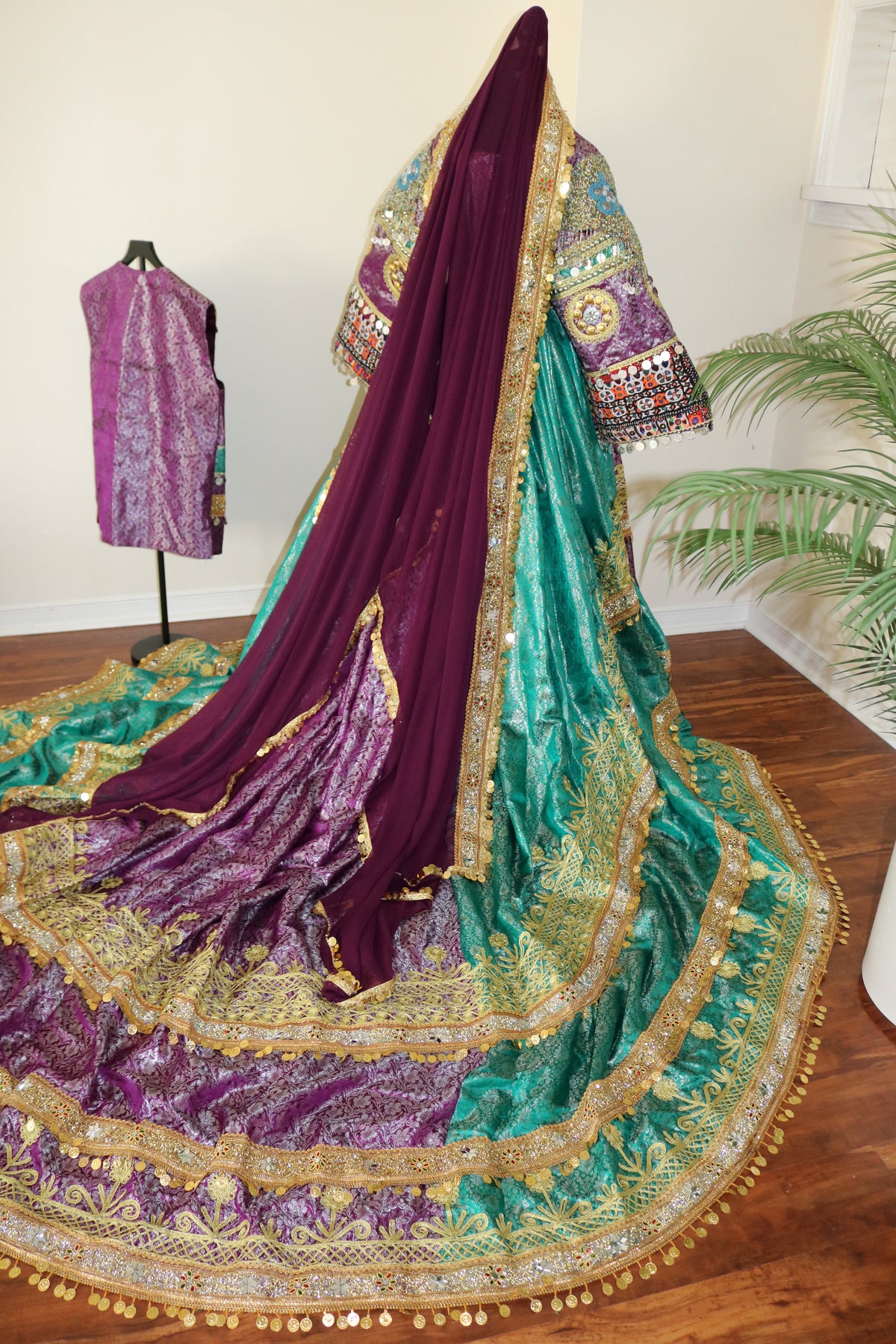 BridalAfghan Kuchi Dress