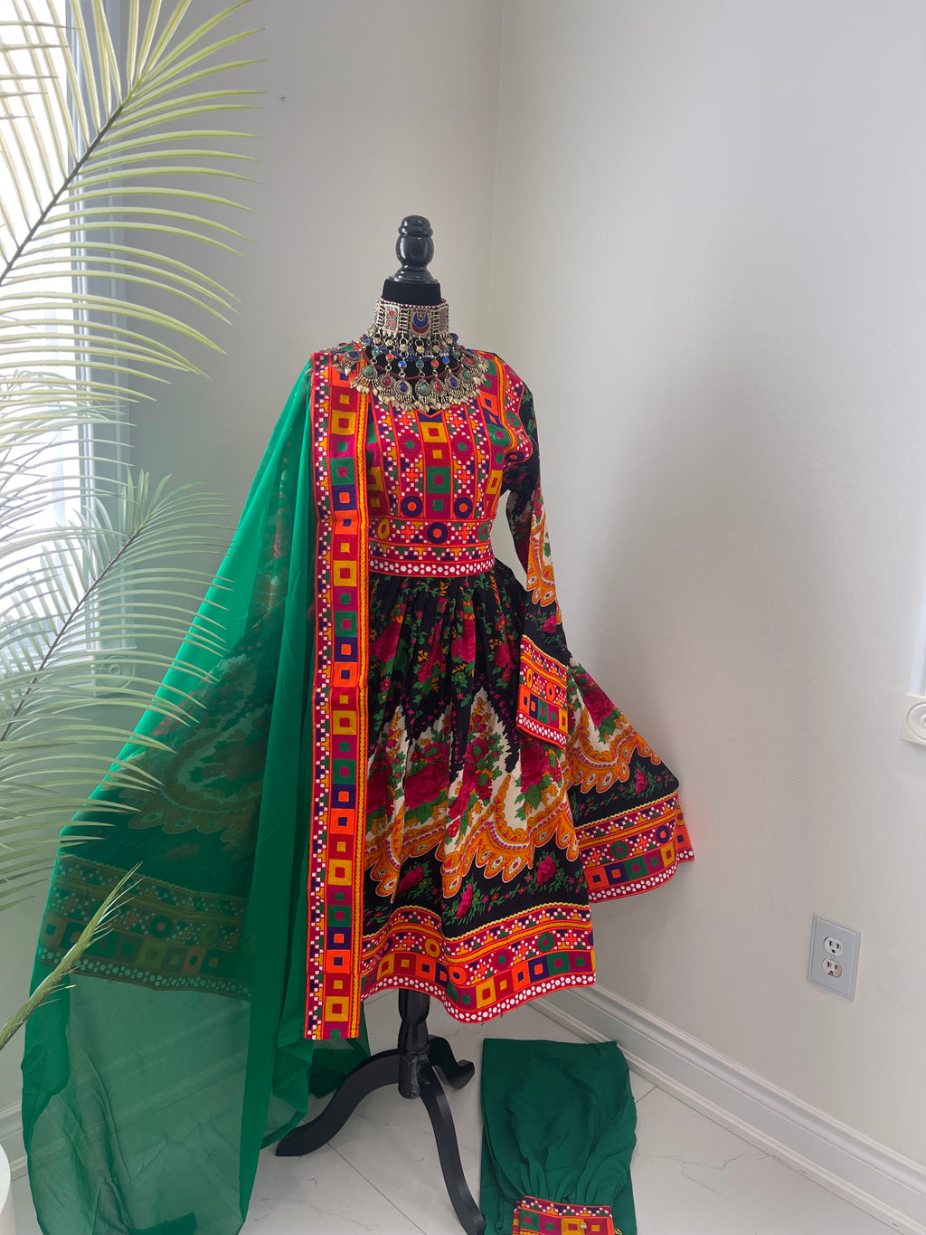 Wafaa Afghan Kuchi Dress 0513