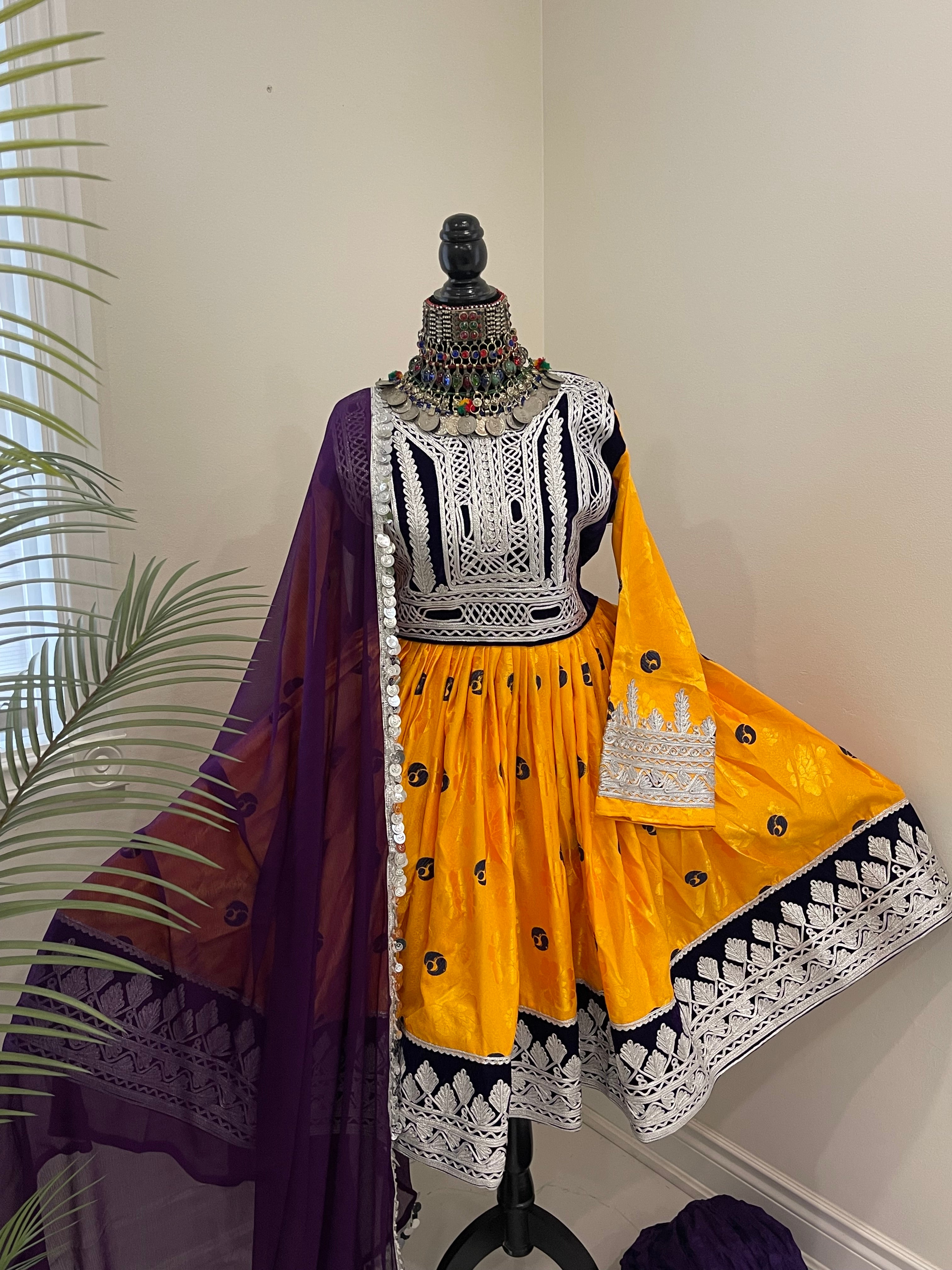 Nabila Afghan Kuchi Dress