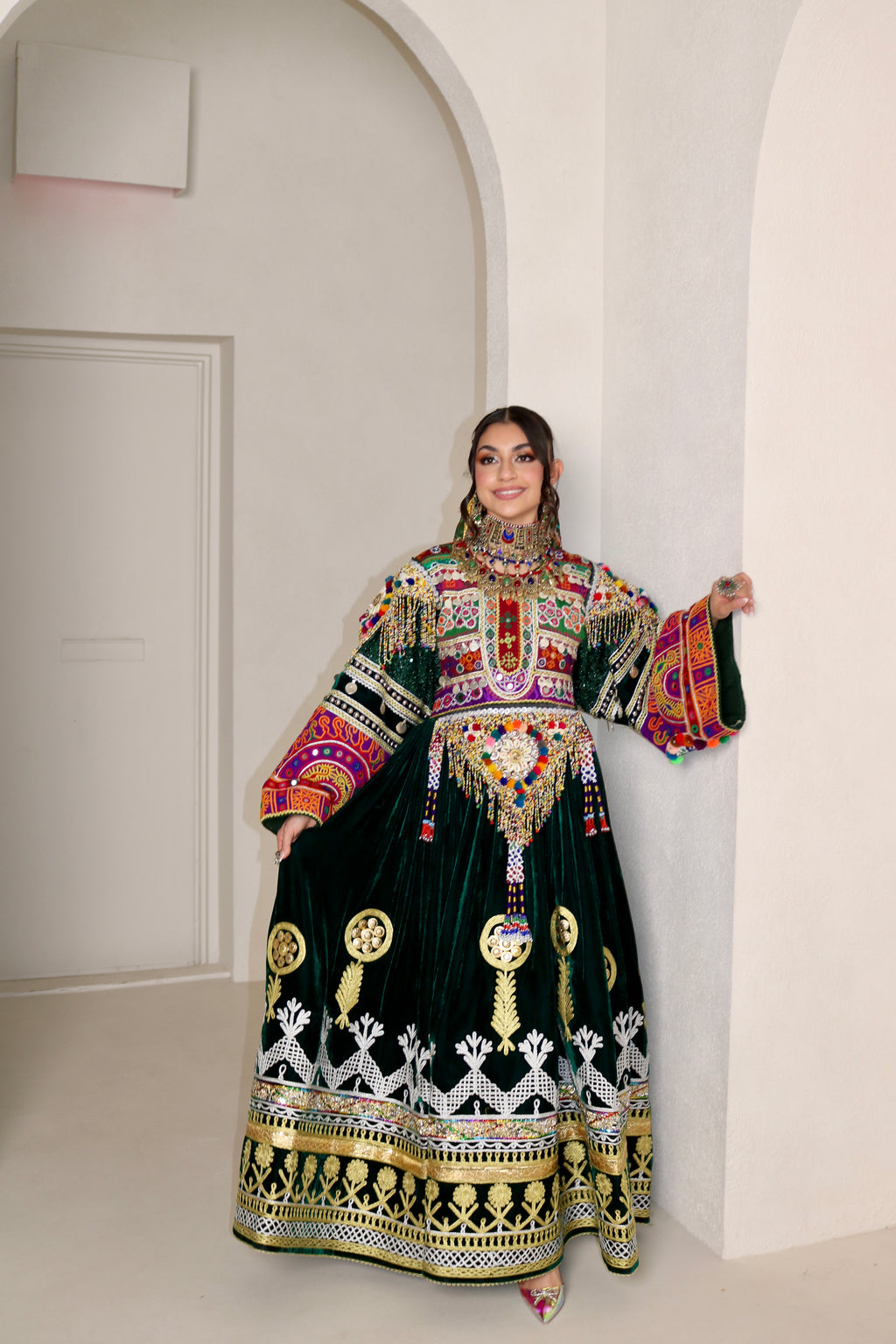 Sofia Afghan Kuchi Dress