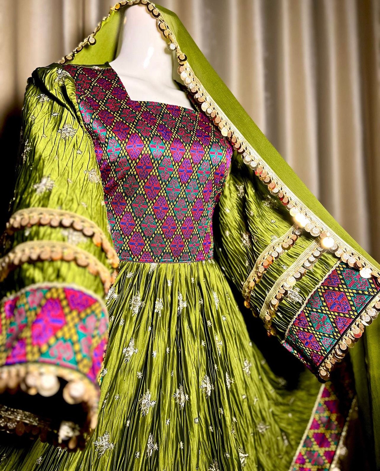 Marwa Afghan Kuchi Dress