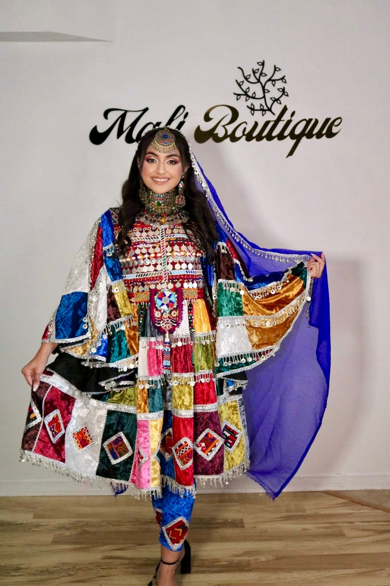 Jasmine Afghan Kuchi Dress