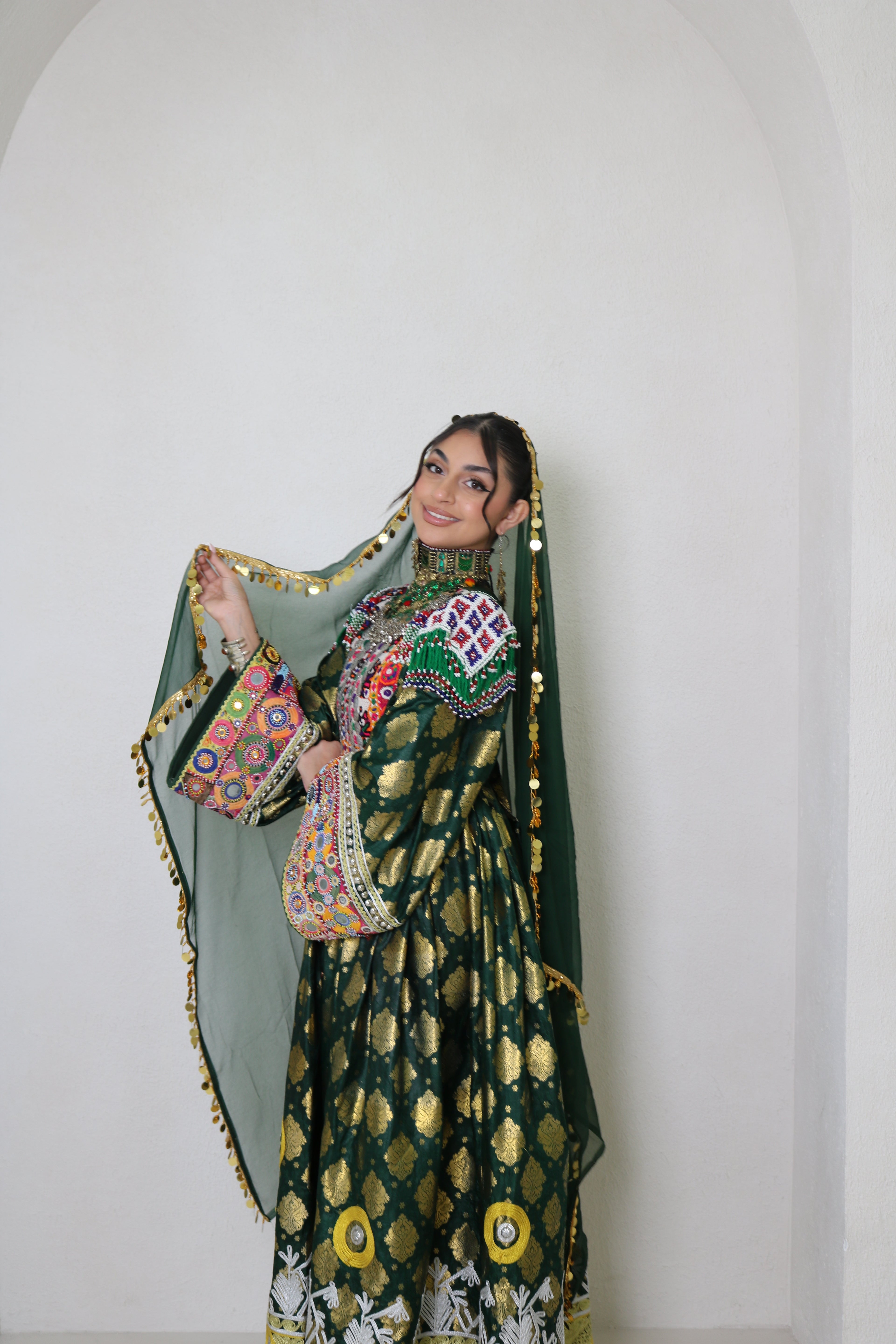Mina Afghan Kuchi Dress
