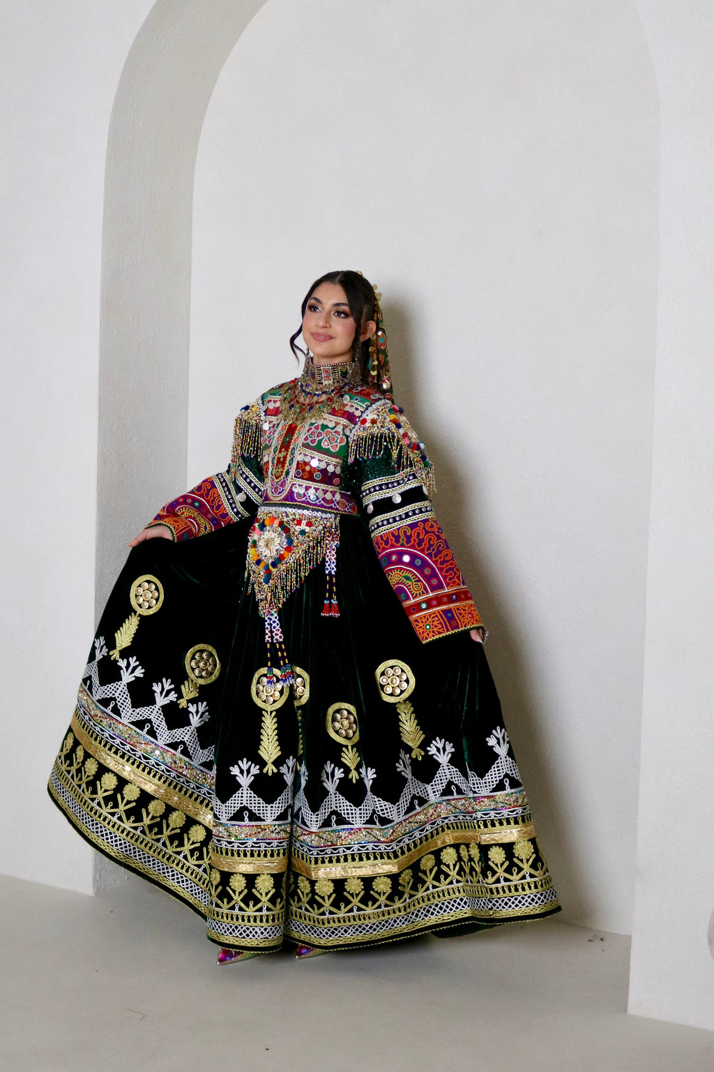 Sofia Afghan Kuchi Dress