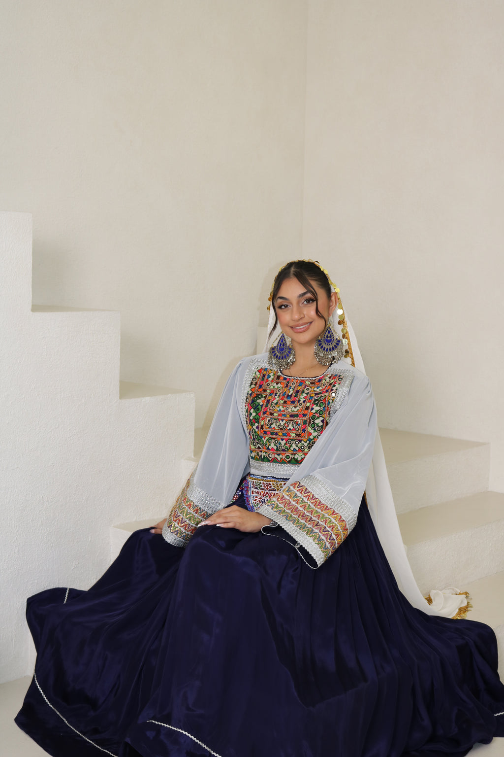 Gulrang Afghan Kuchi Dress