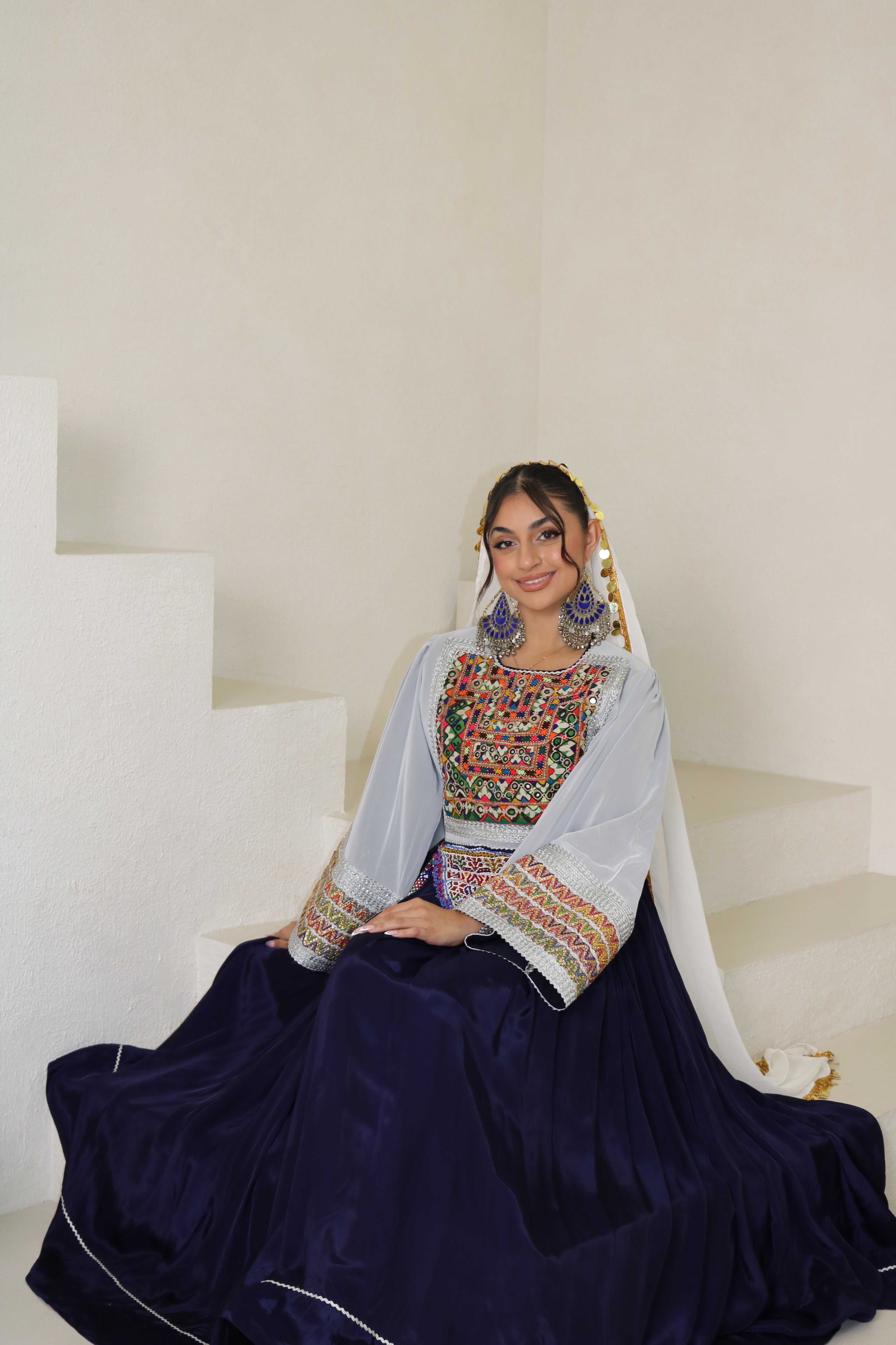 Gulrang Afghan Kuchi Dress