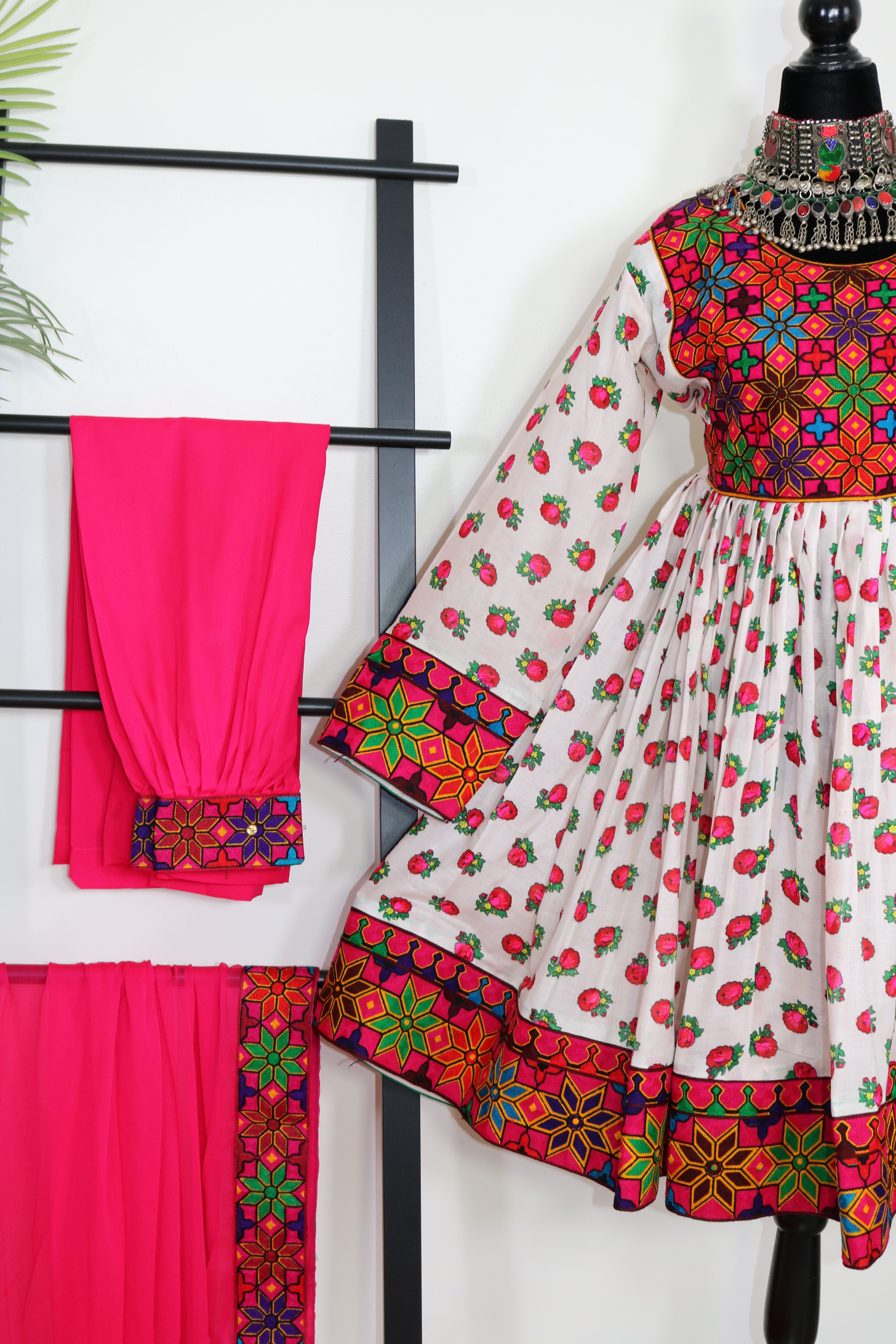Wafaa Afghan Kuchi Dress 0565