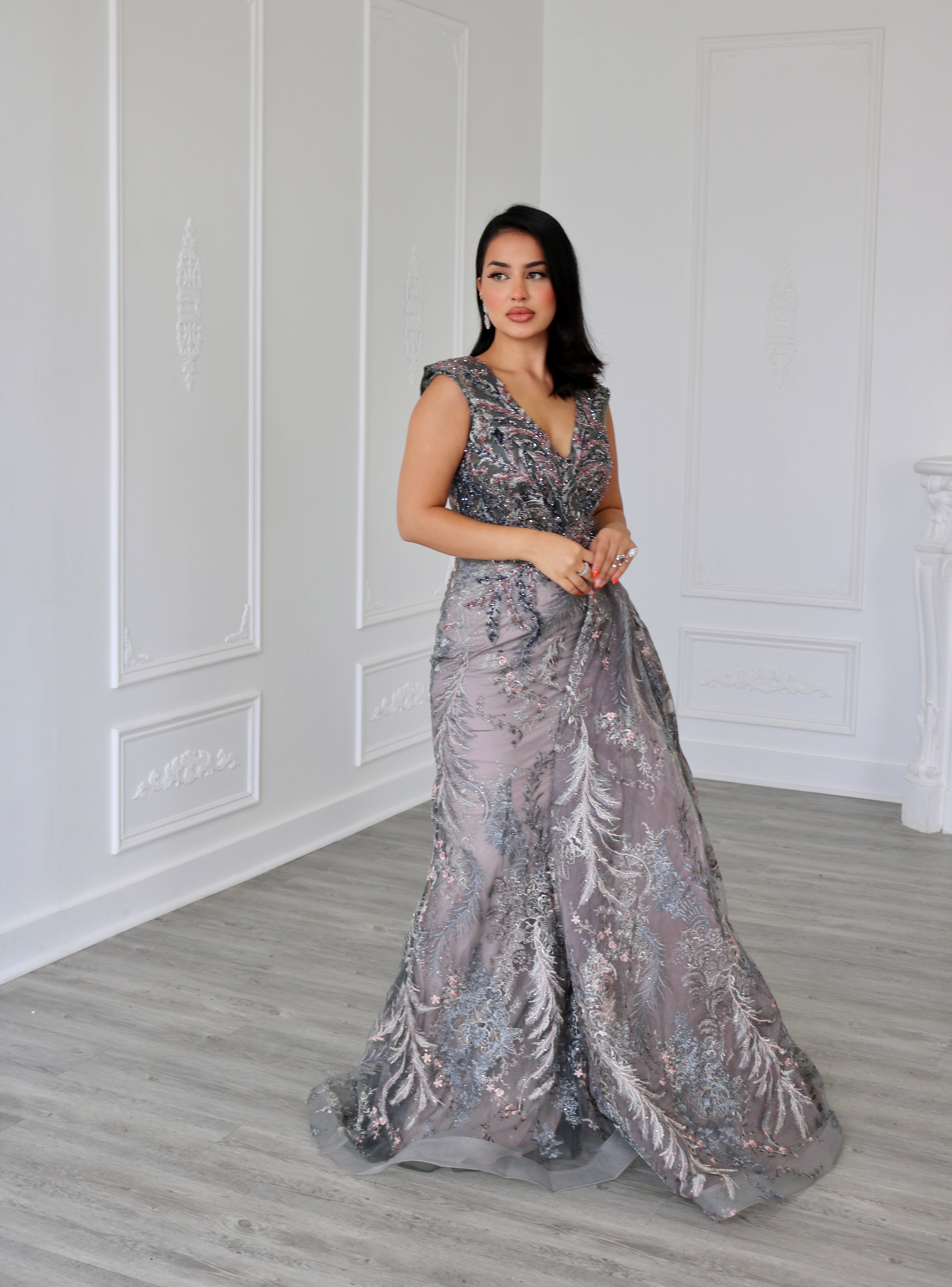 Beaded Evening Dress