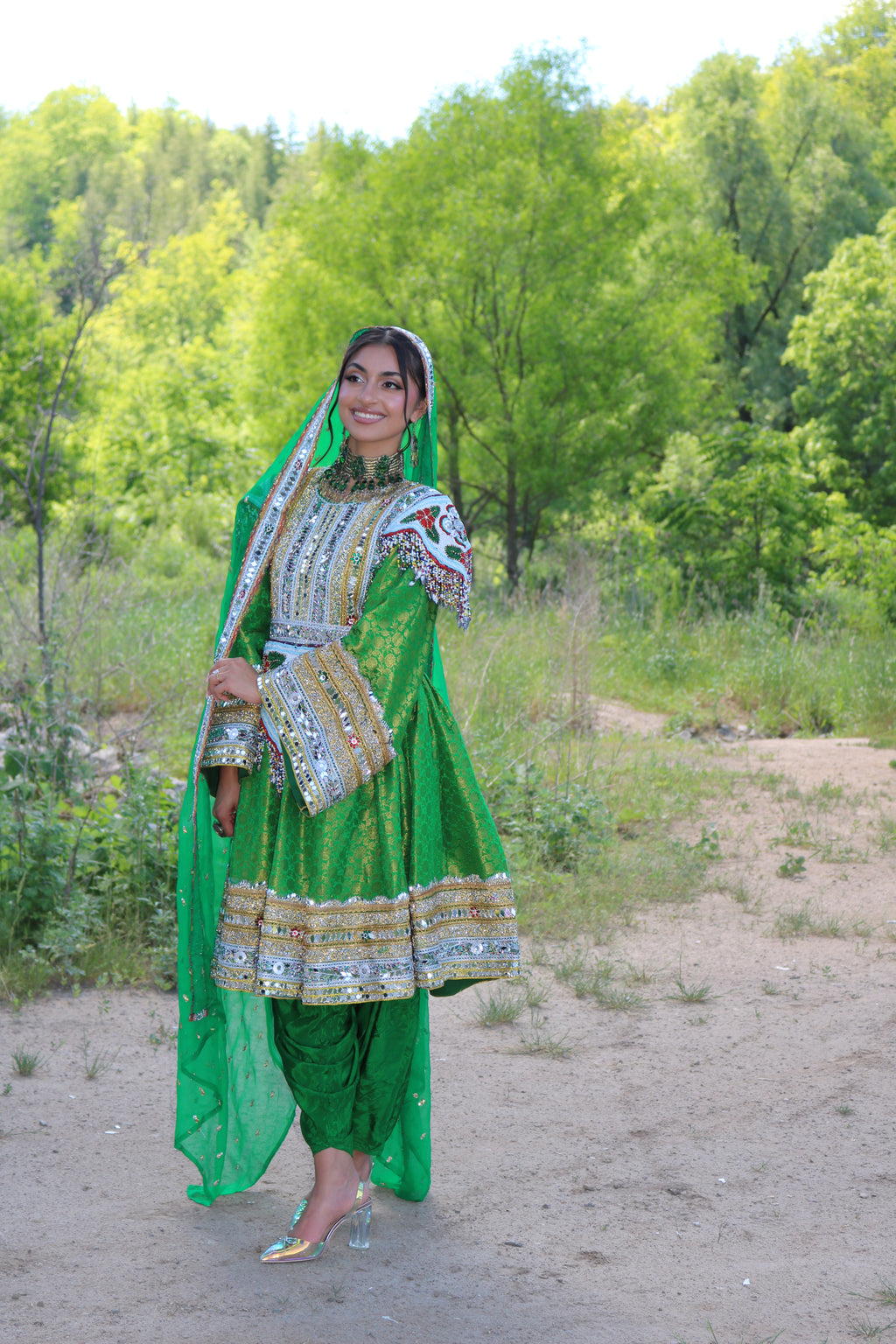 Aliya Afghan Kuchi Dress
