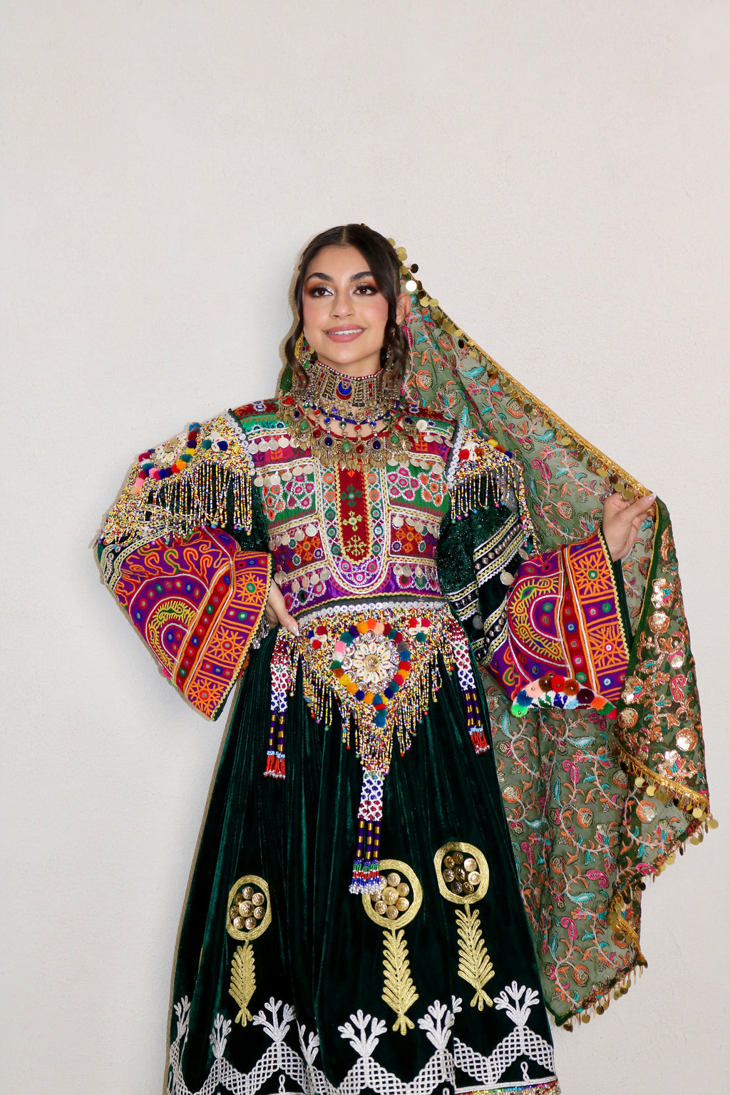 Sofia Afghan Kuchi Dress