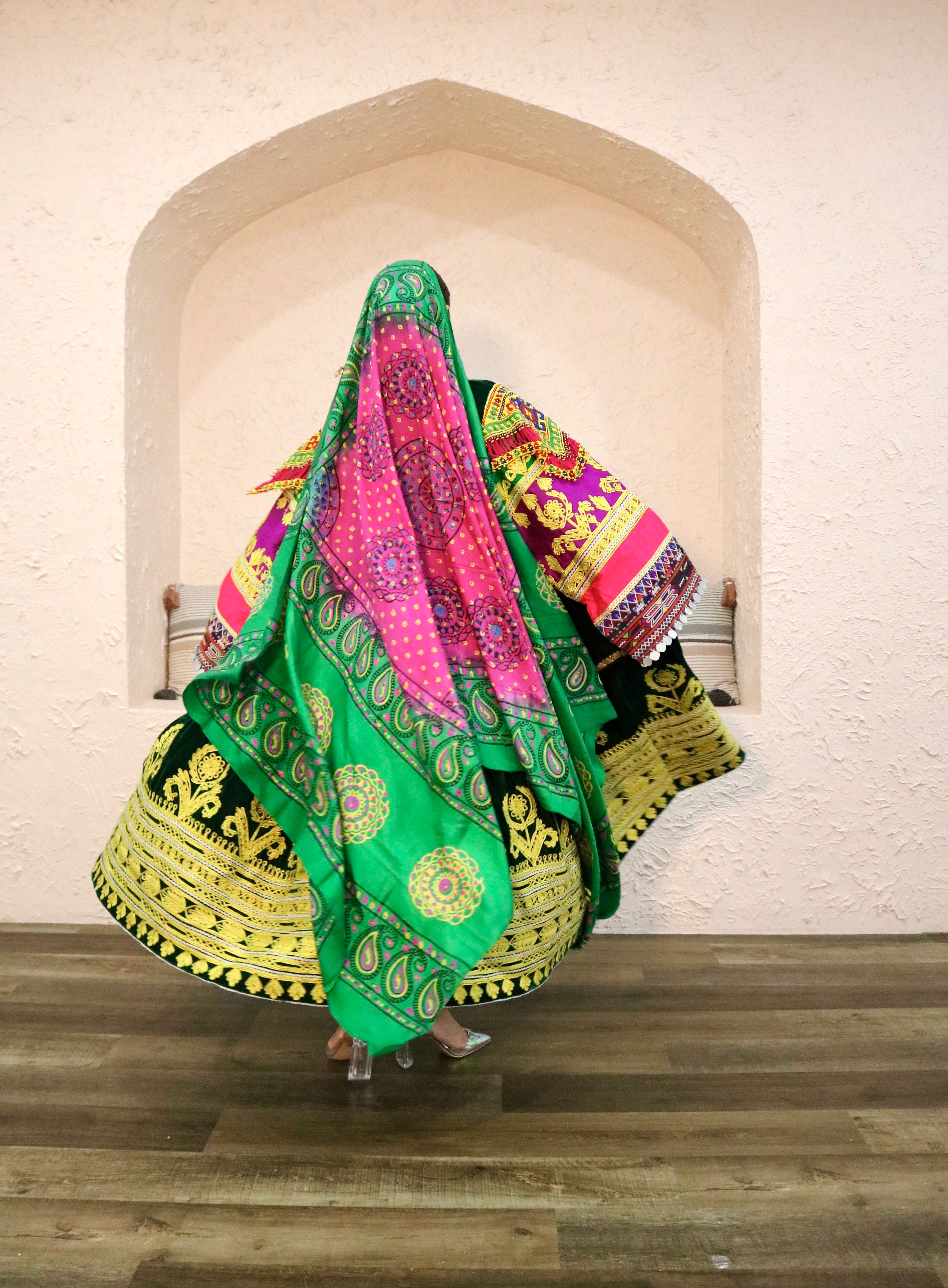 Farzaneh Afghan Kuchi Dress