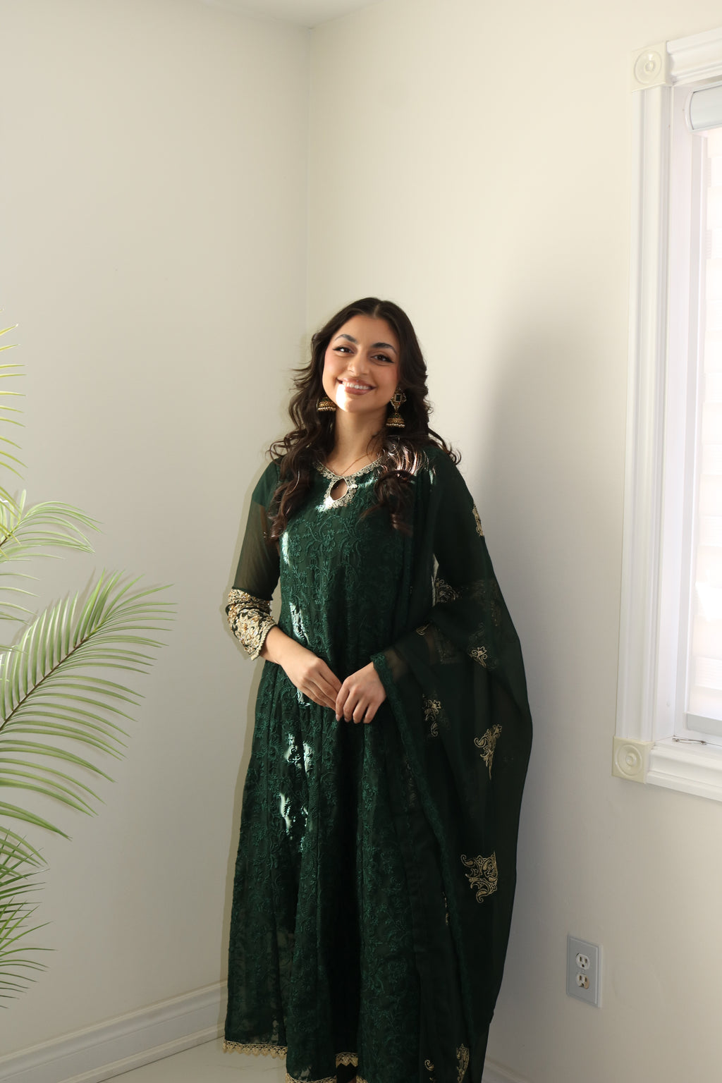 Green Kameez Salwar suit