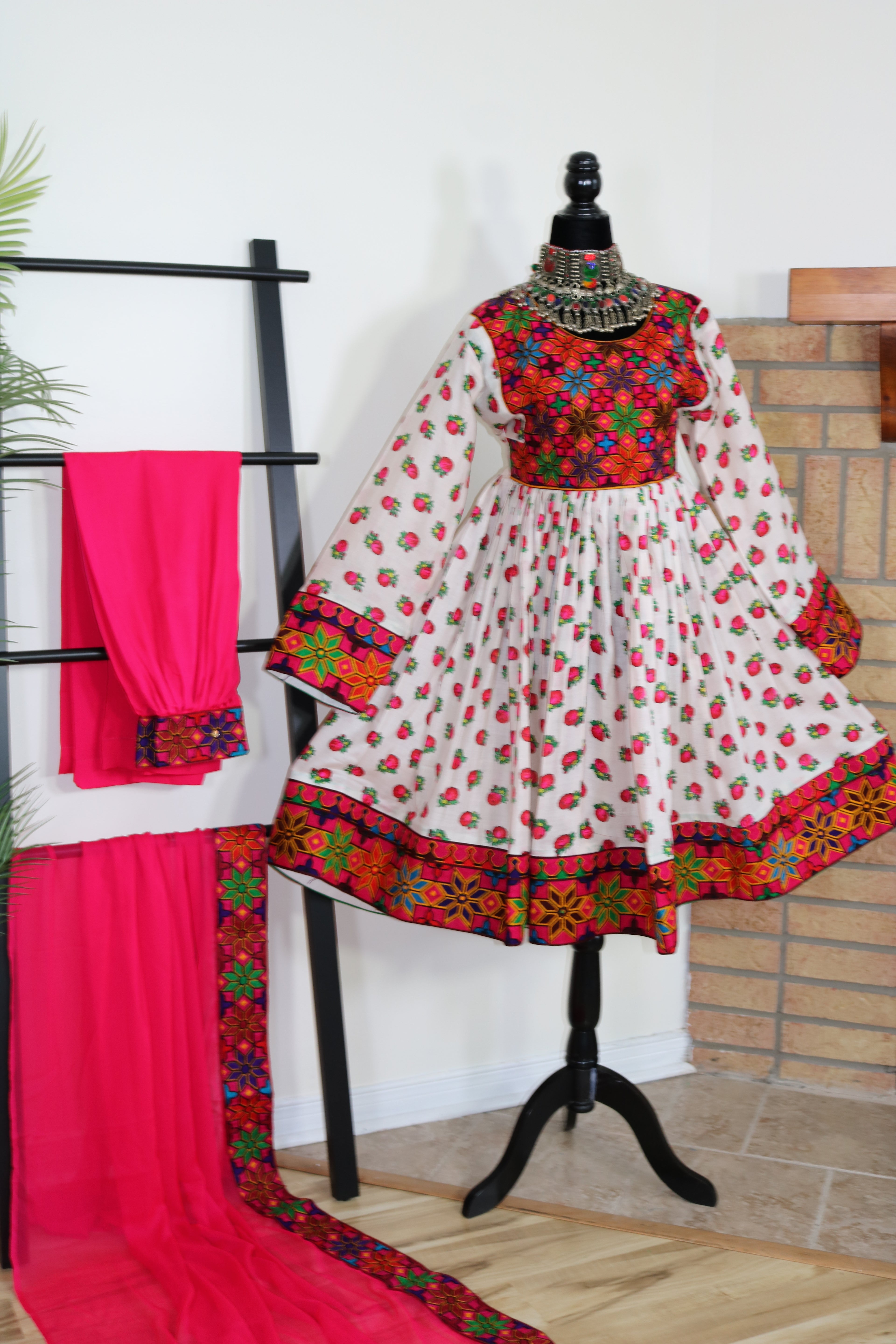 Wafaa Afghan Kuchi Dress 0565