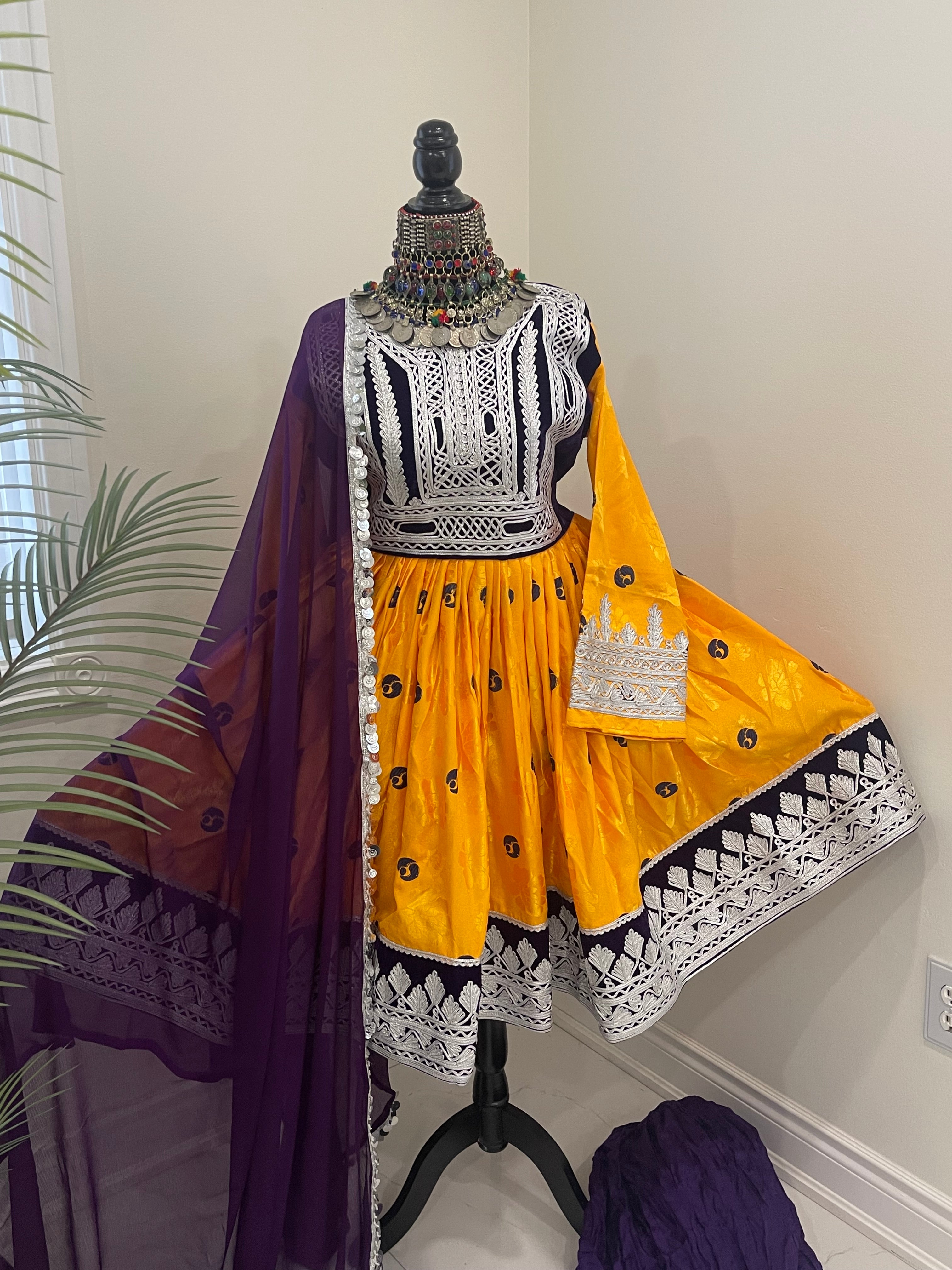 Nabila Afghan Kuchi Dress