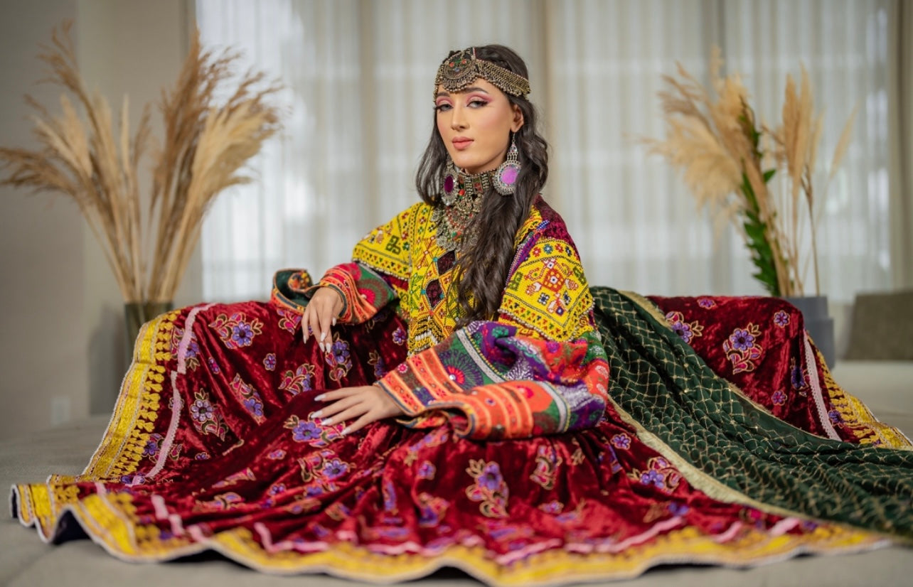 Afghan vintage dress