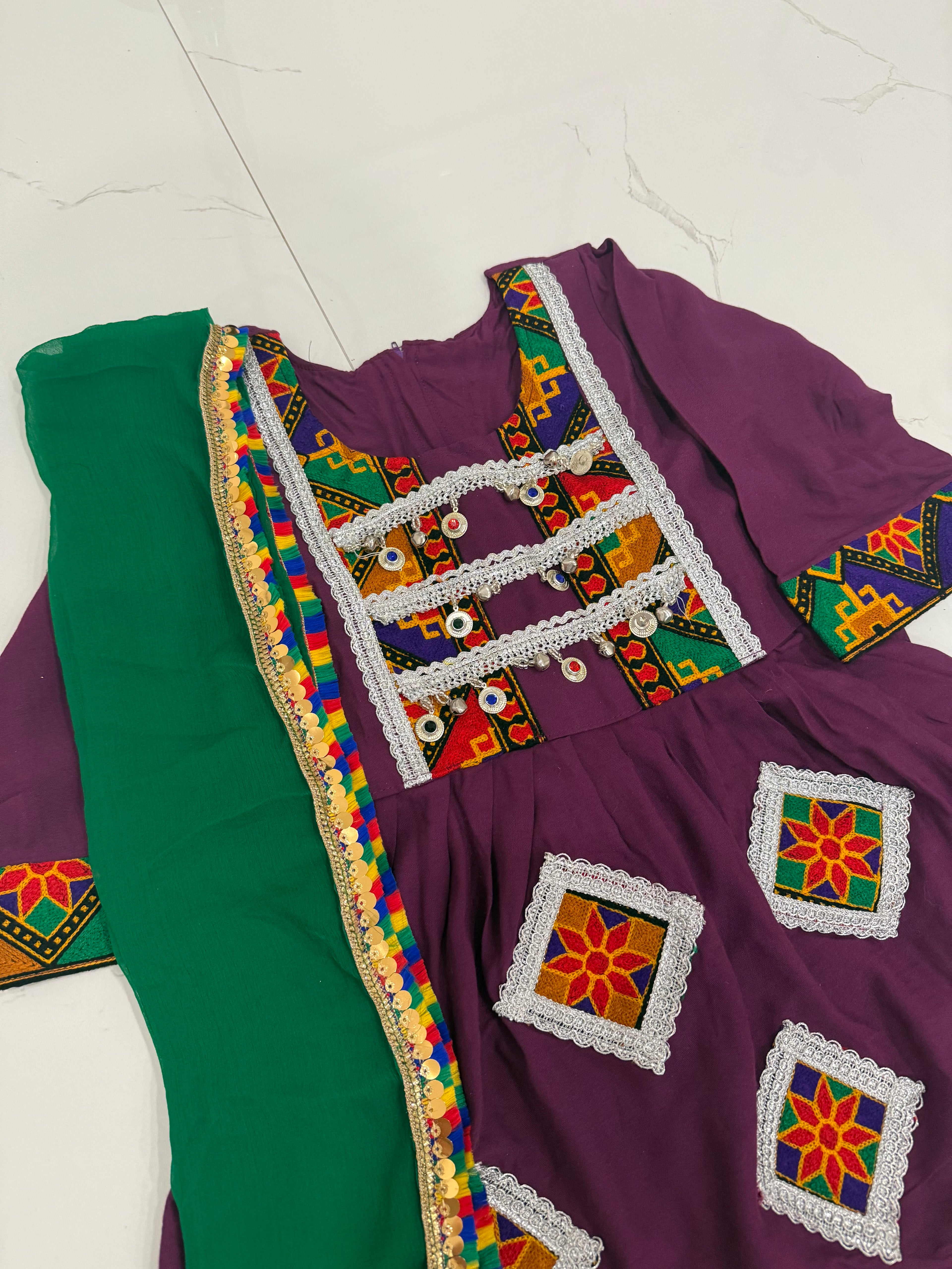 Toddler Afghan Kuchi Dress 3-4 yrs