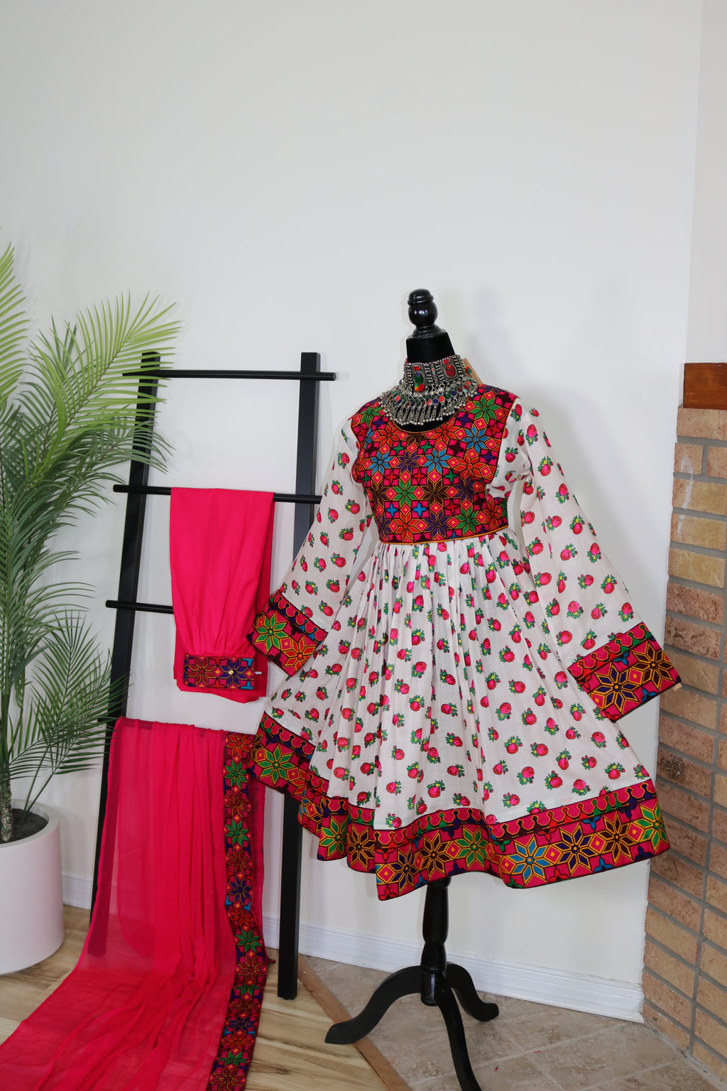 Wafaa Afghan Kuchi Dress 0565