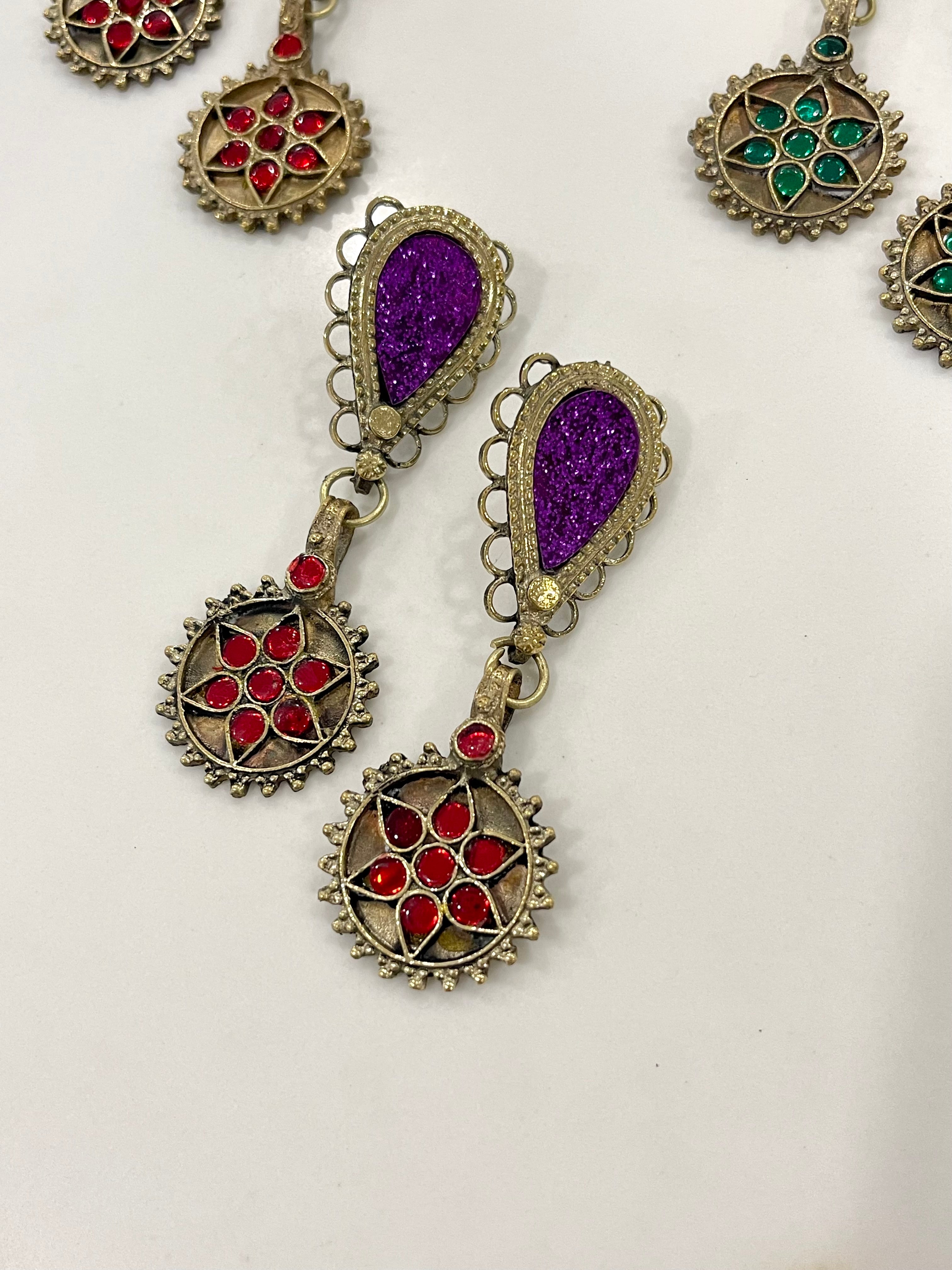 Afghan Antique Earrings 73