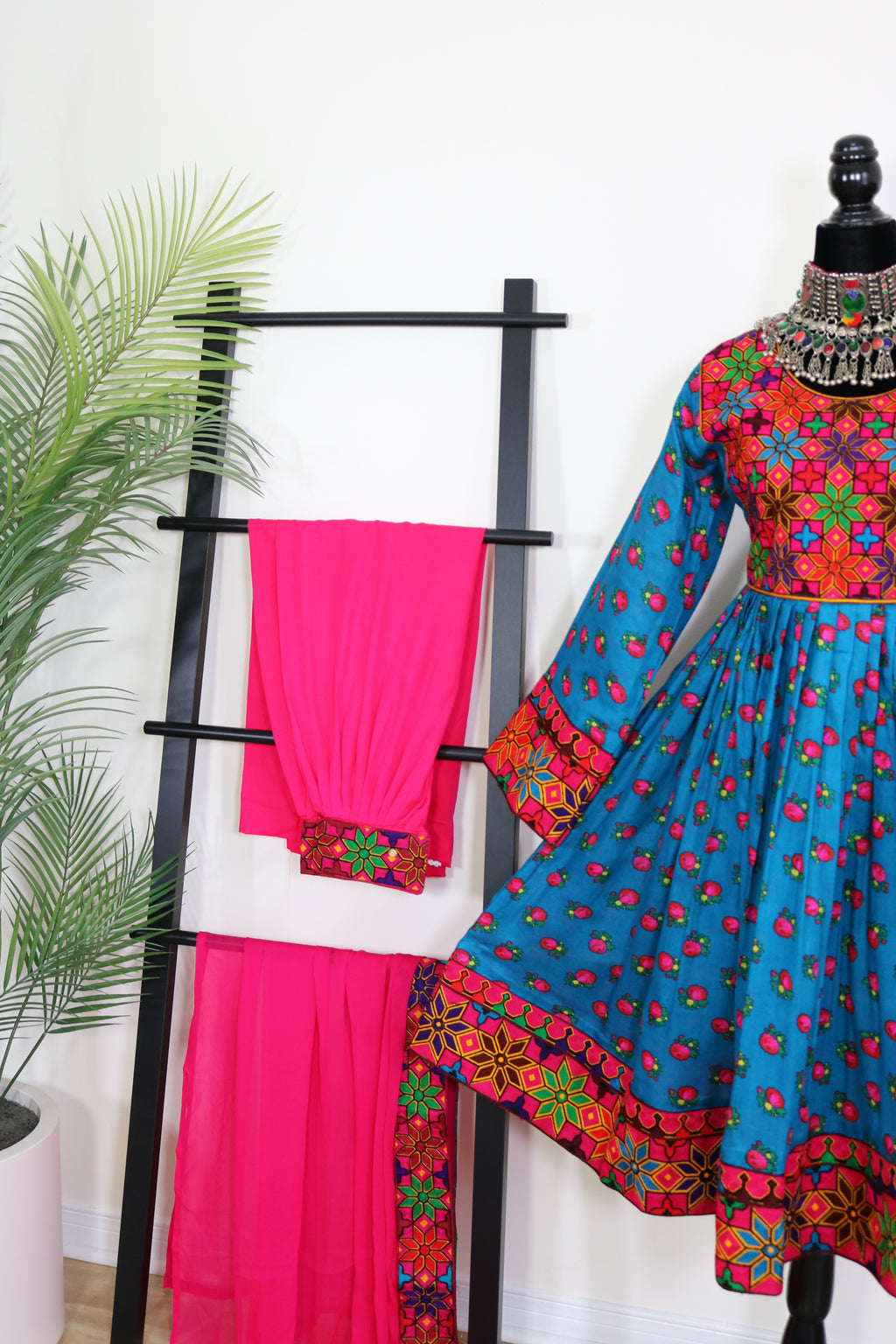 Wafaa Afghan Kuchi Dress 0564
