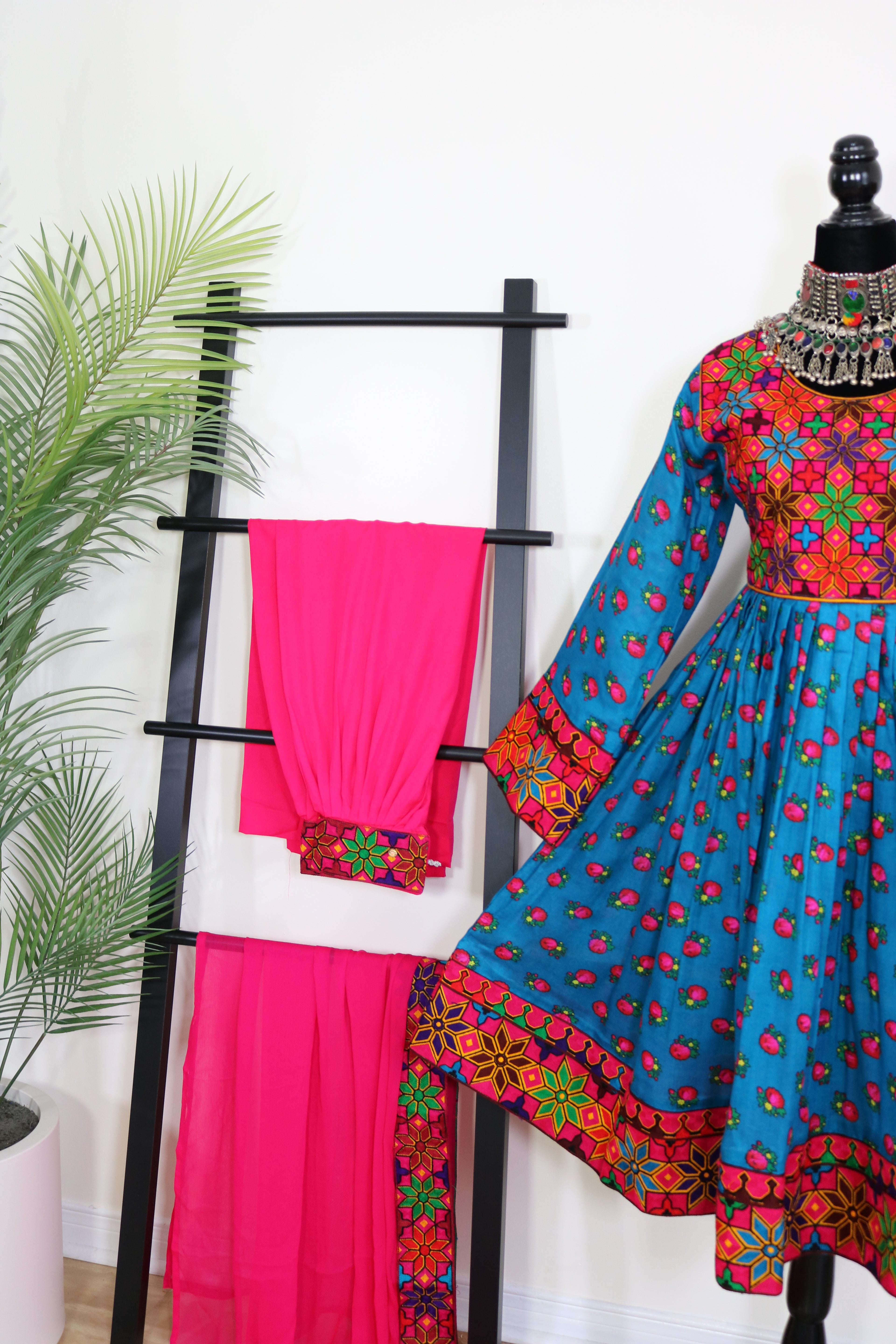 Wafaa Afghan Kuchi Dress 0564
