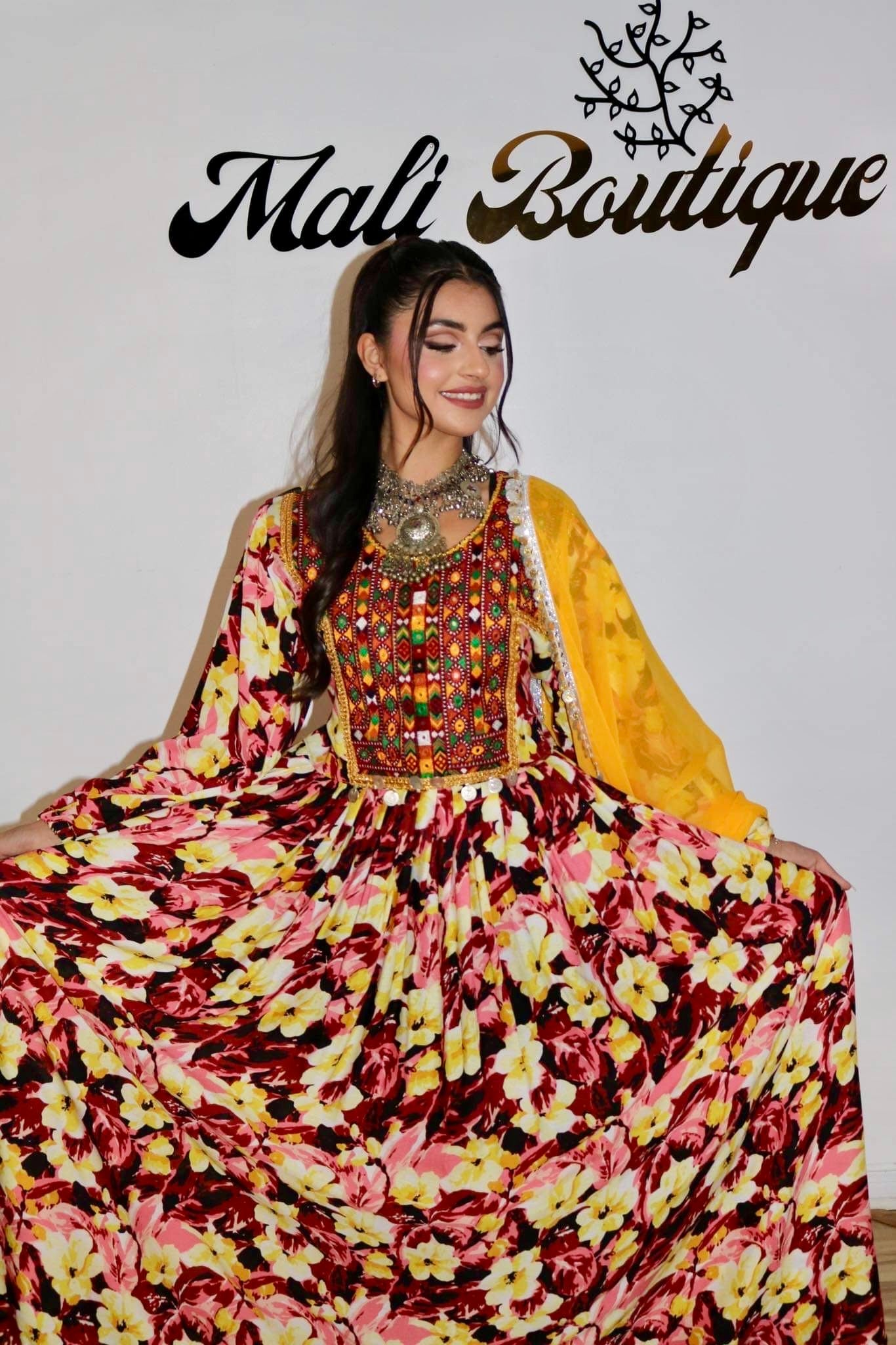 Soraya Afghan Kuchi Dress