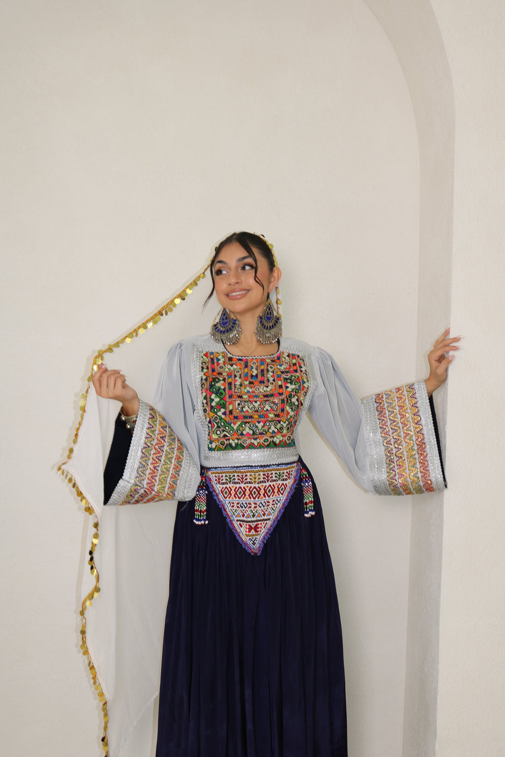 Gulrang Afghan Kuchi Dress