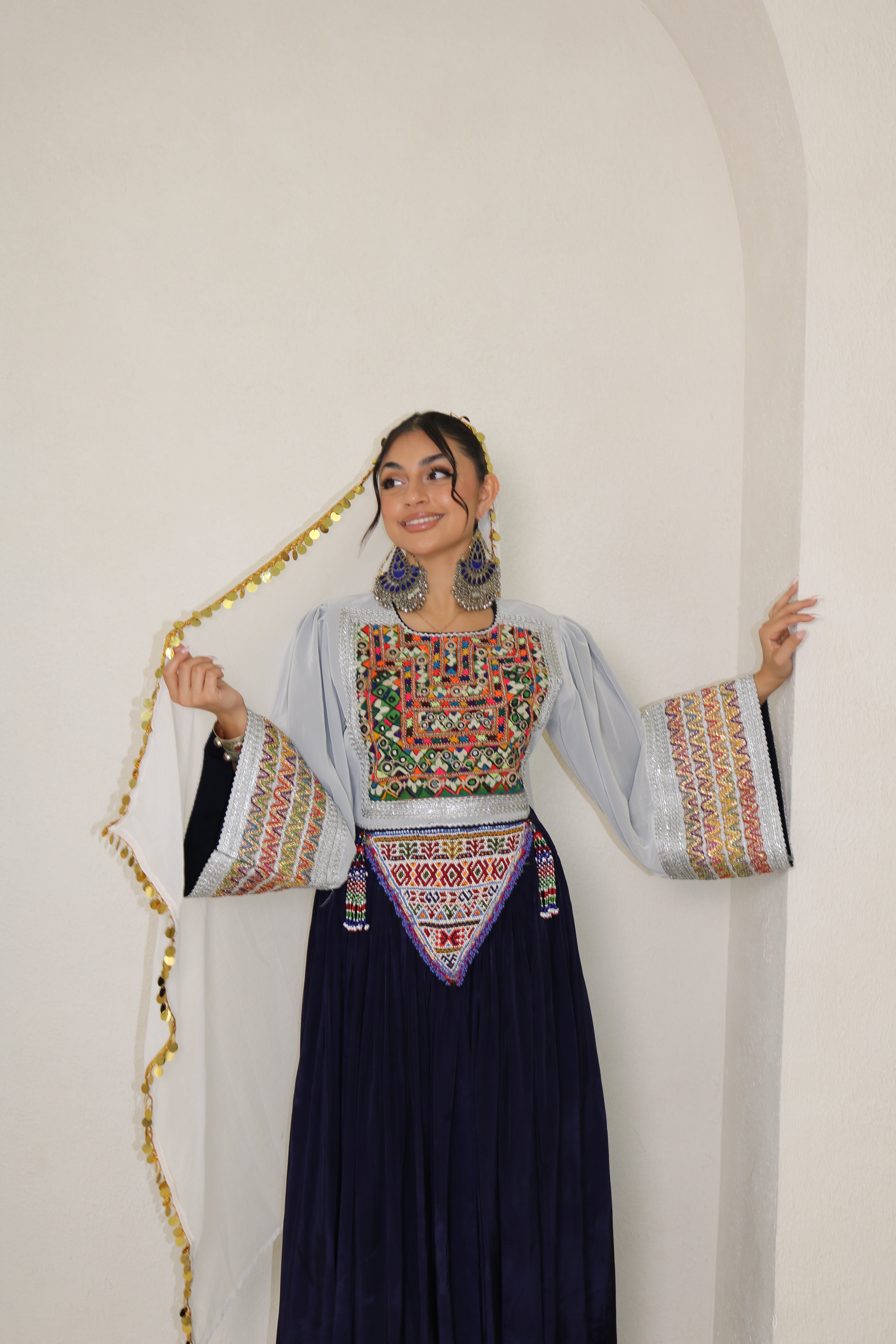 Gulrang Afghan Kuchi Dress
