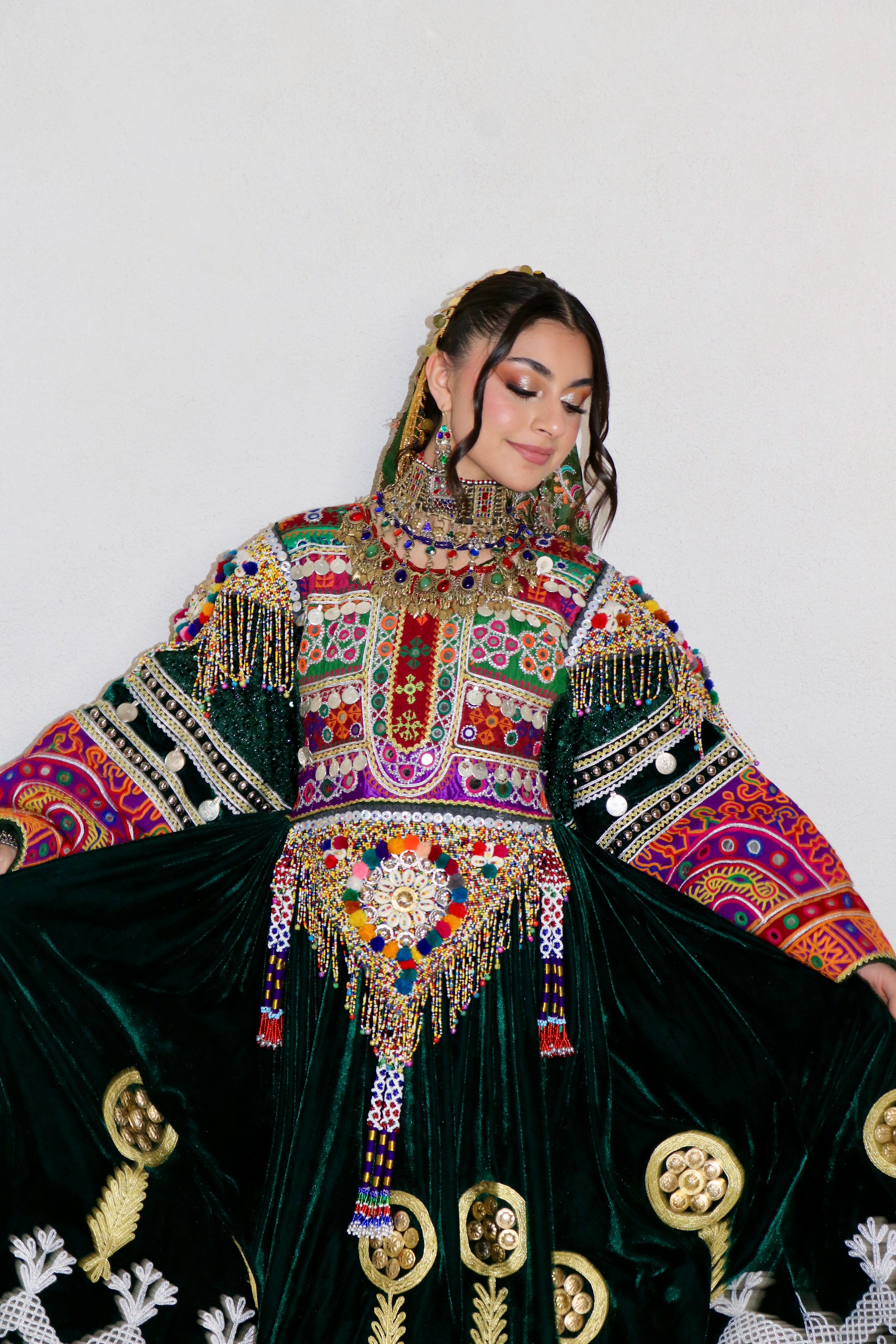 Sofia Afghan Kuchi Dress