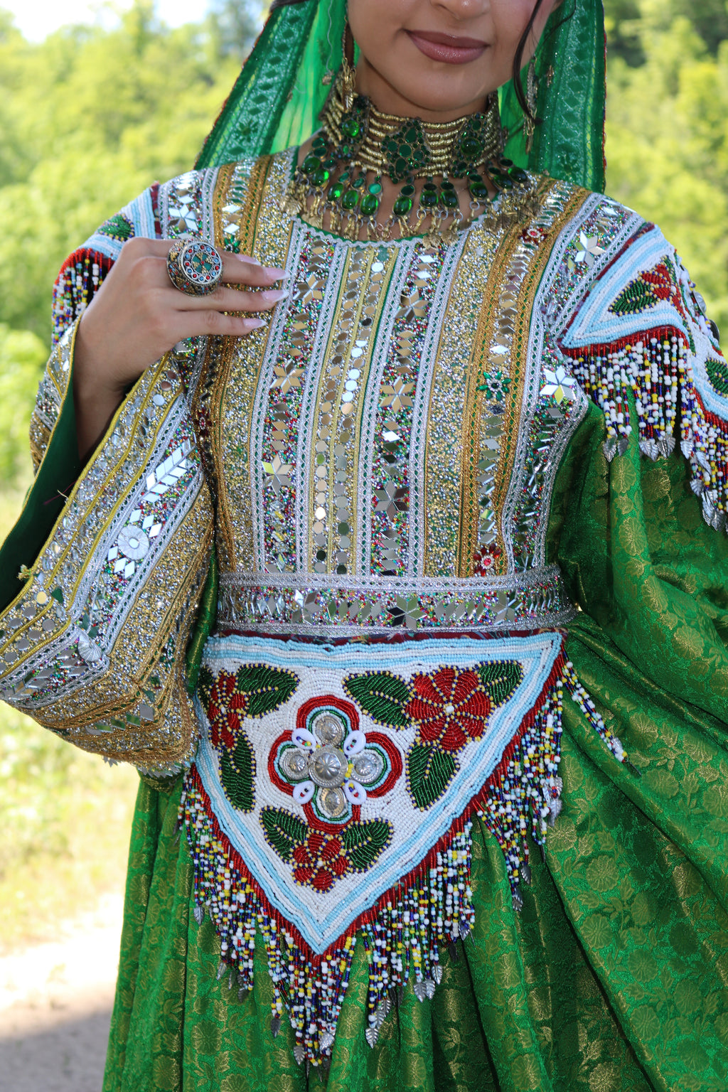 Aliya Afghan Kuchi Dress