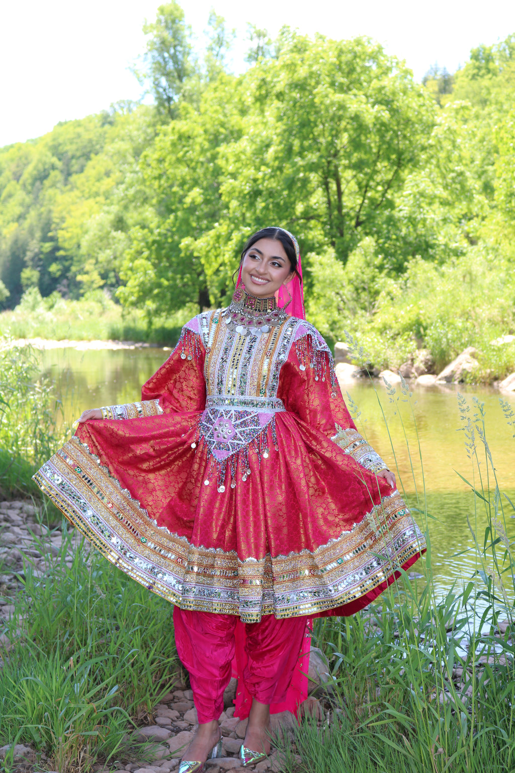 Aliya Afghan Kuchi Dress