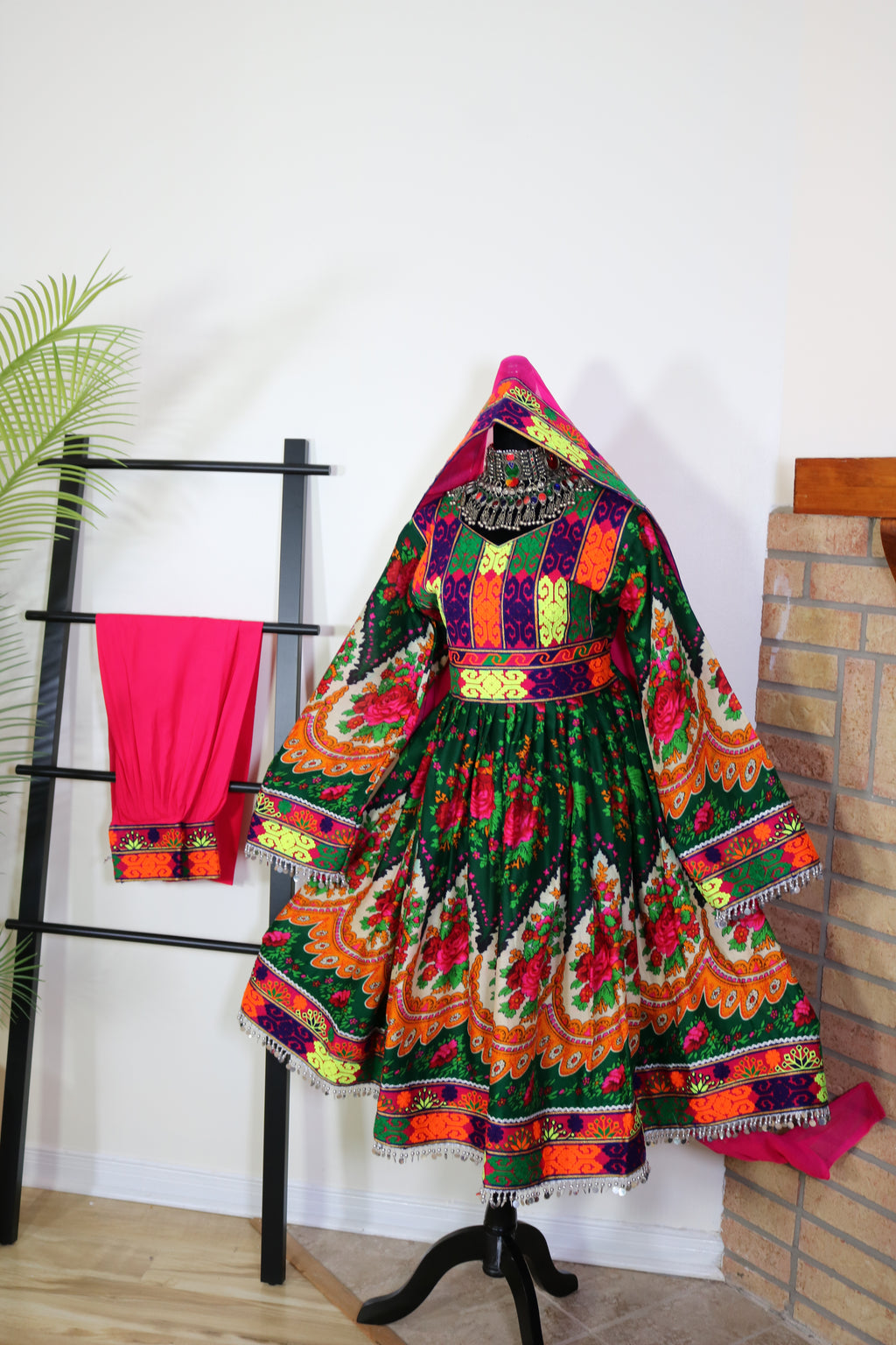 Wafaa Afghan Kuchi Dress 0563