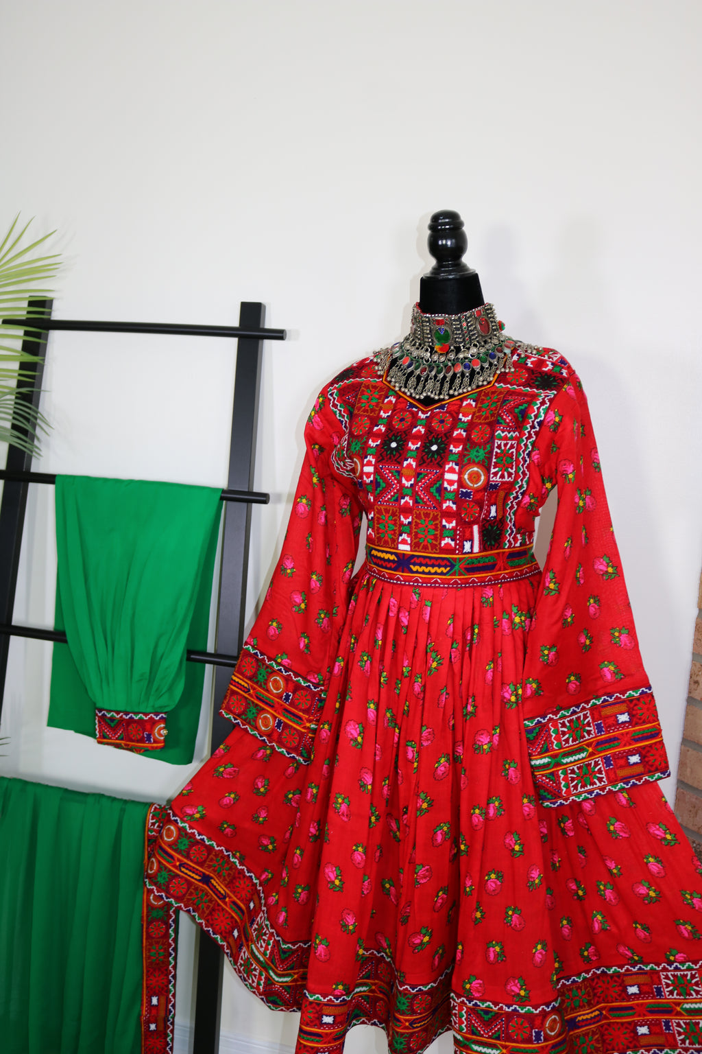 Wafaa Afghan Kuchi Dress 0566