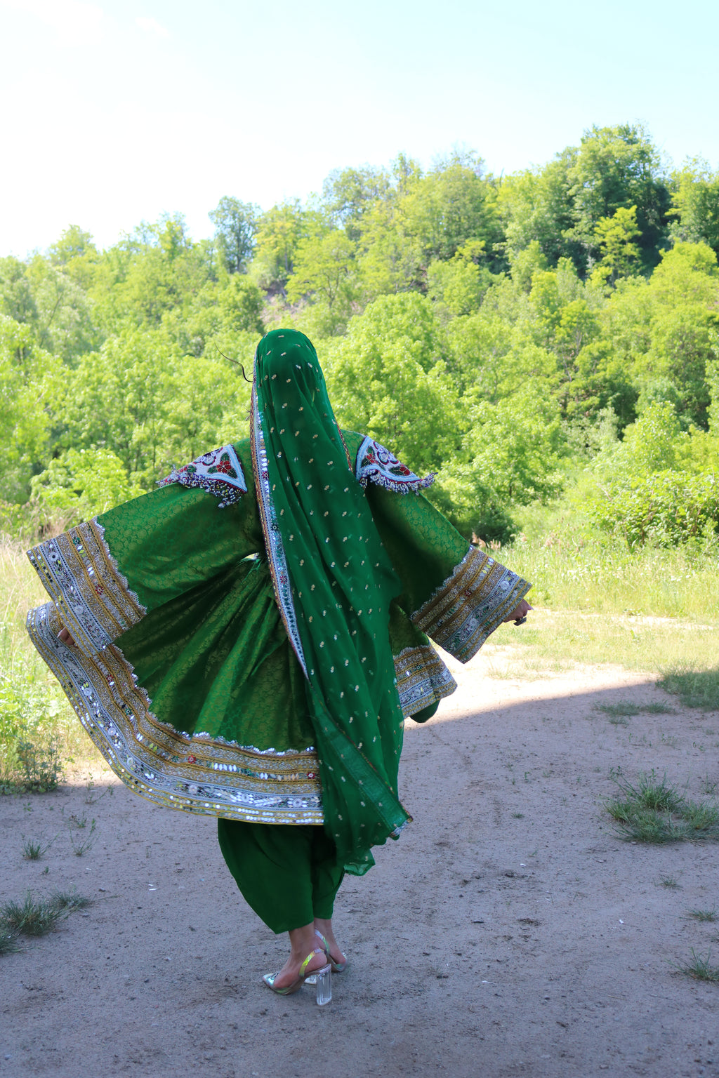 Aliya Afghan Kuchi Dress