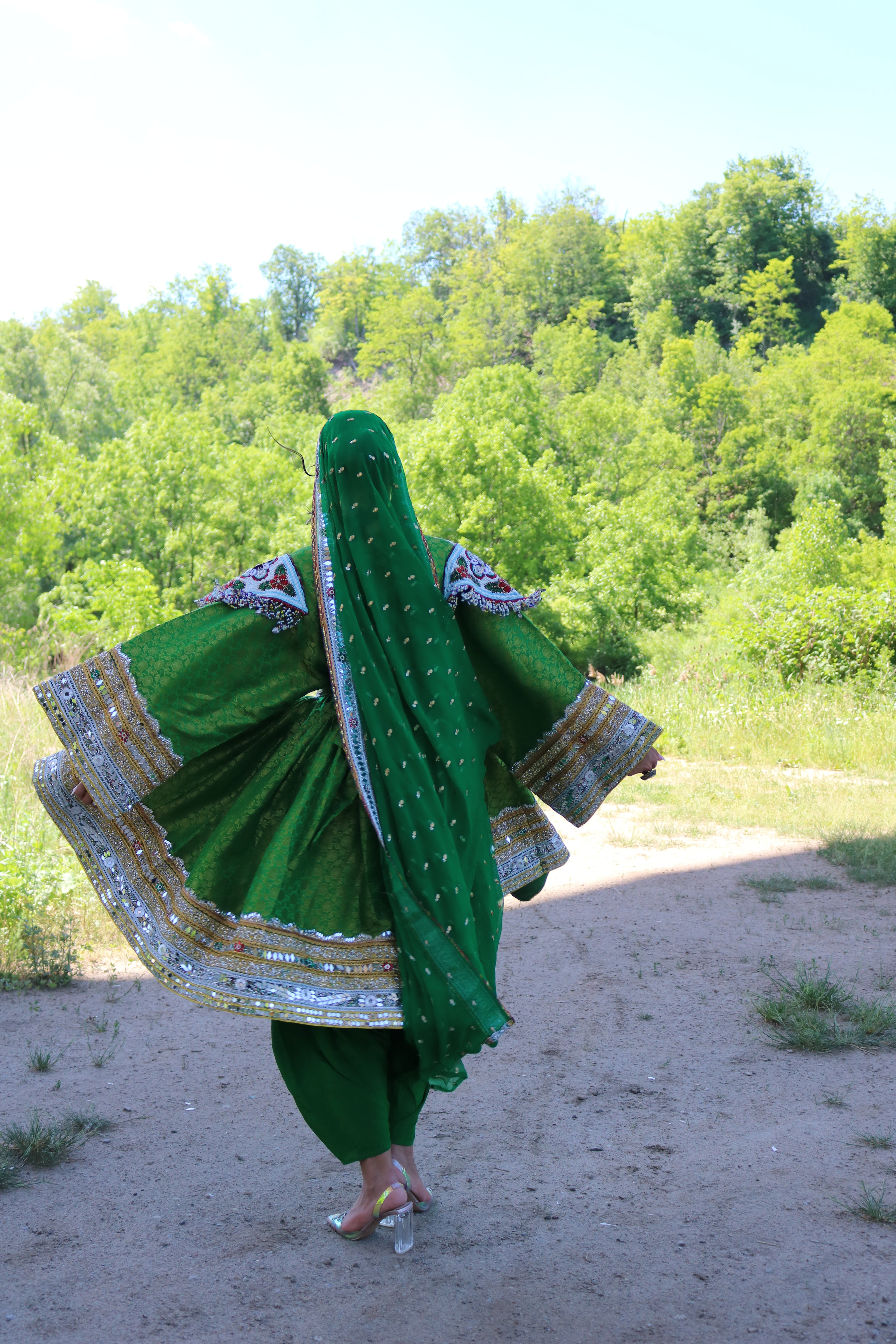 Aliya Afghan Kuchi Dress
