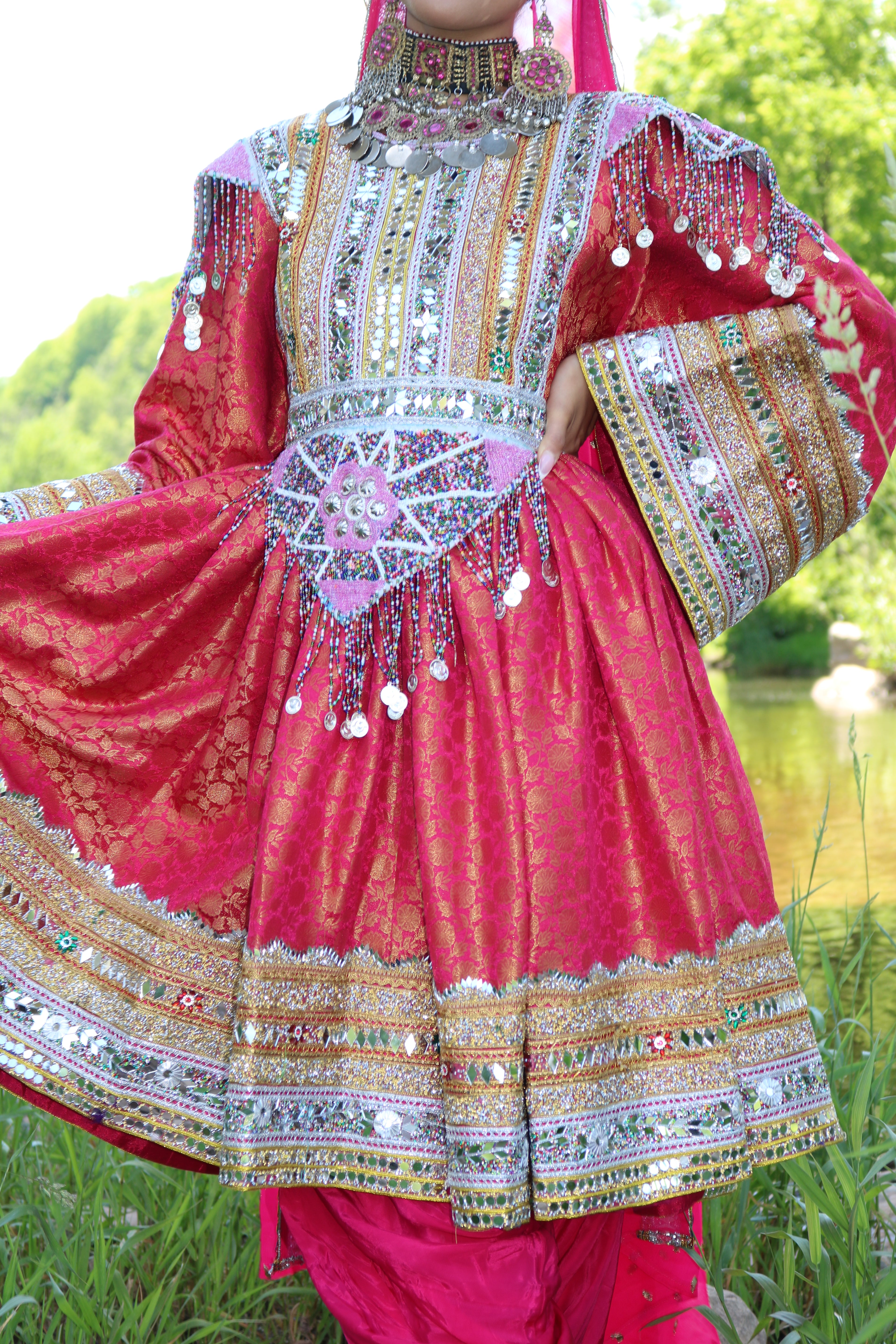 Aliya Afghan Kuchi Dress