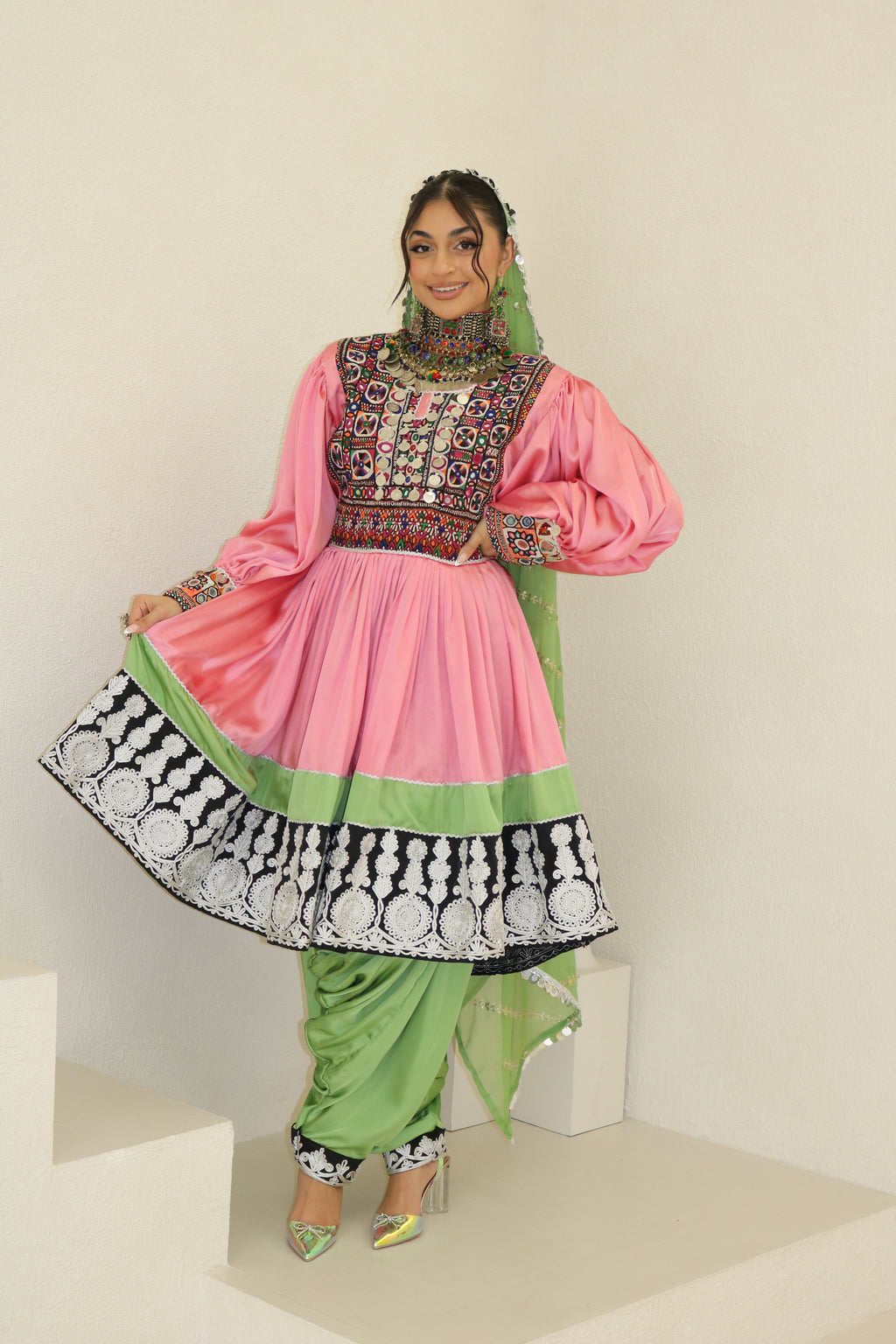 Latifa Afghan Kuchi Dress