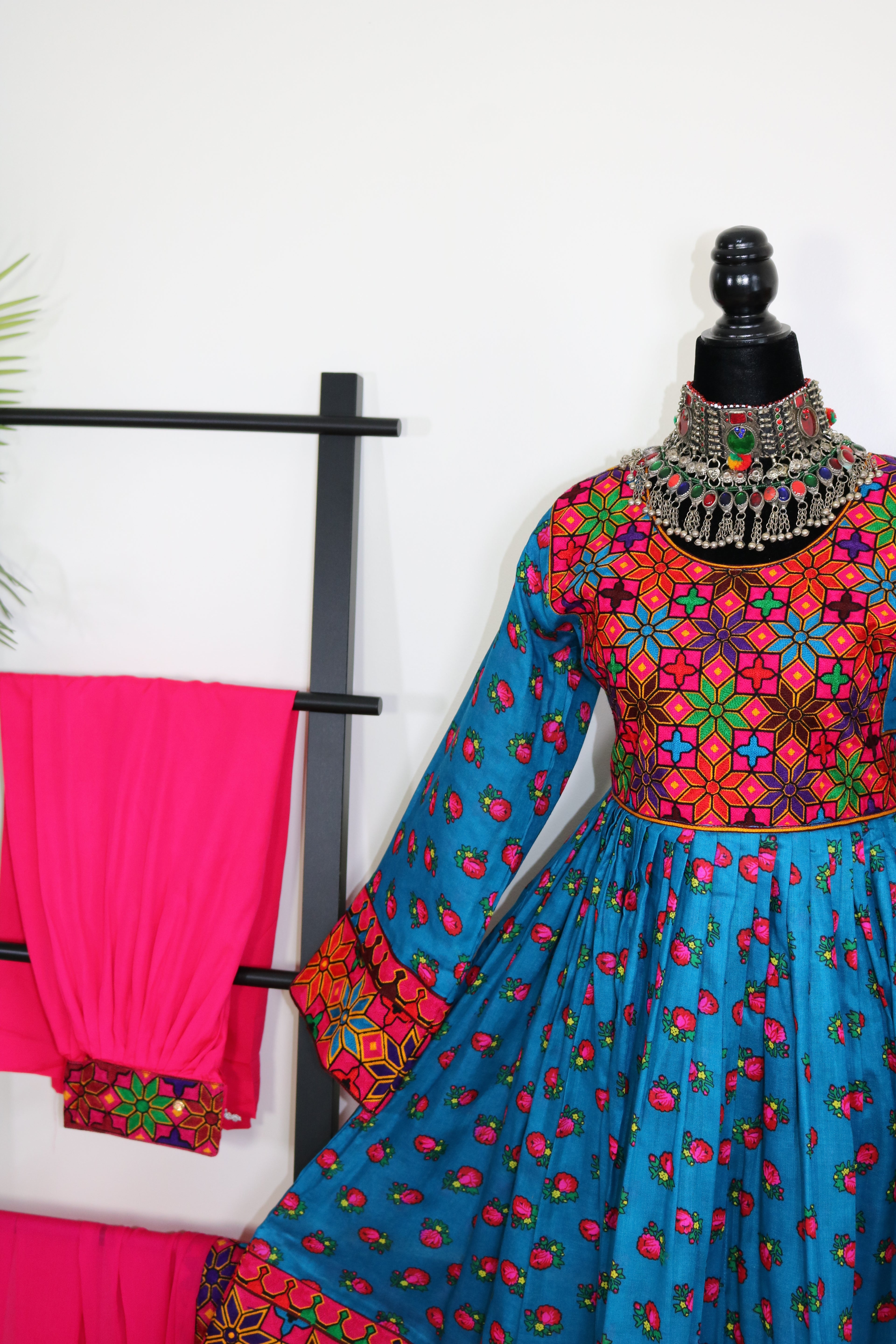 Wafaa Afghan Kuchi Dress 0564