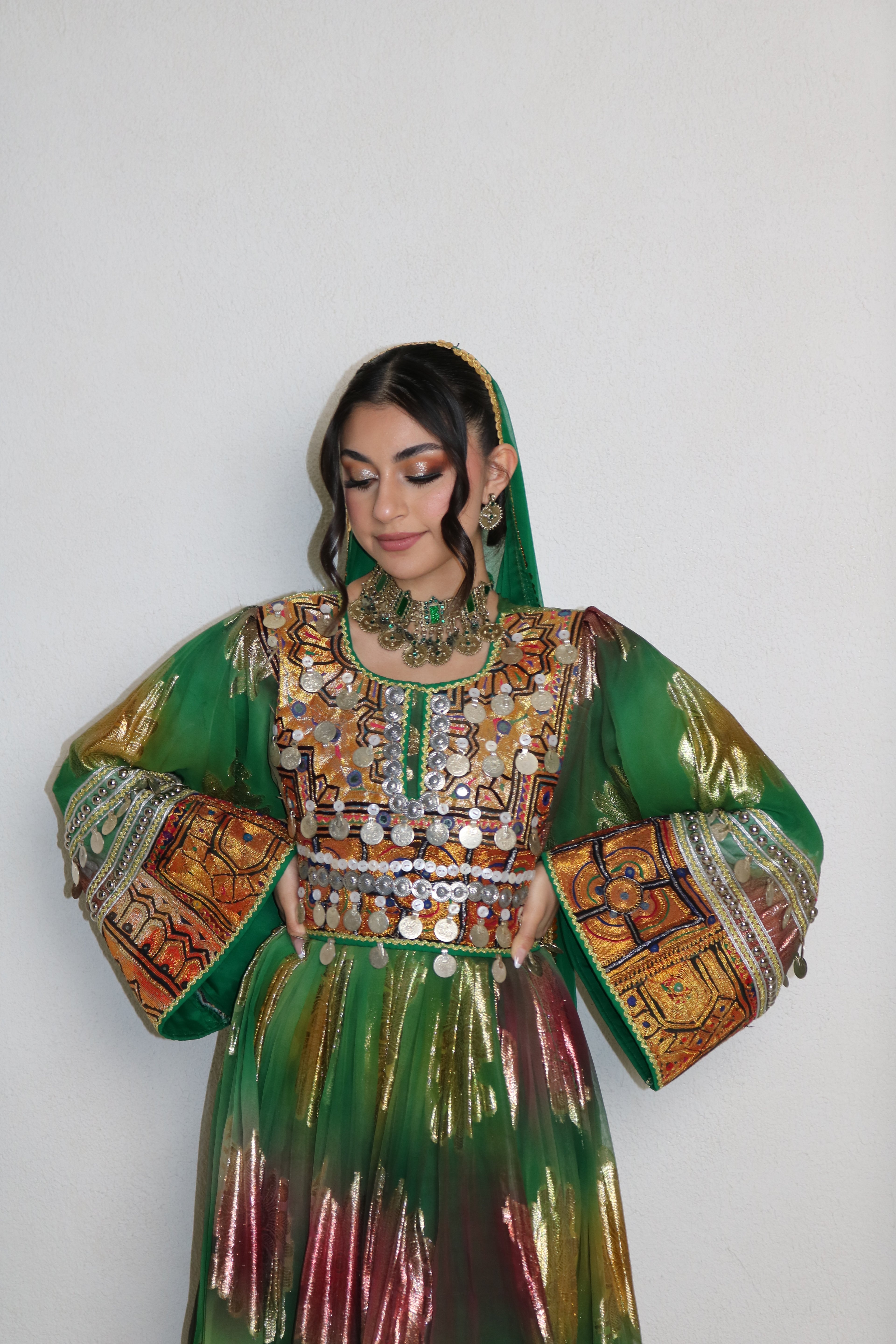 Nazanin Afghan Kuchi Dress