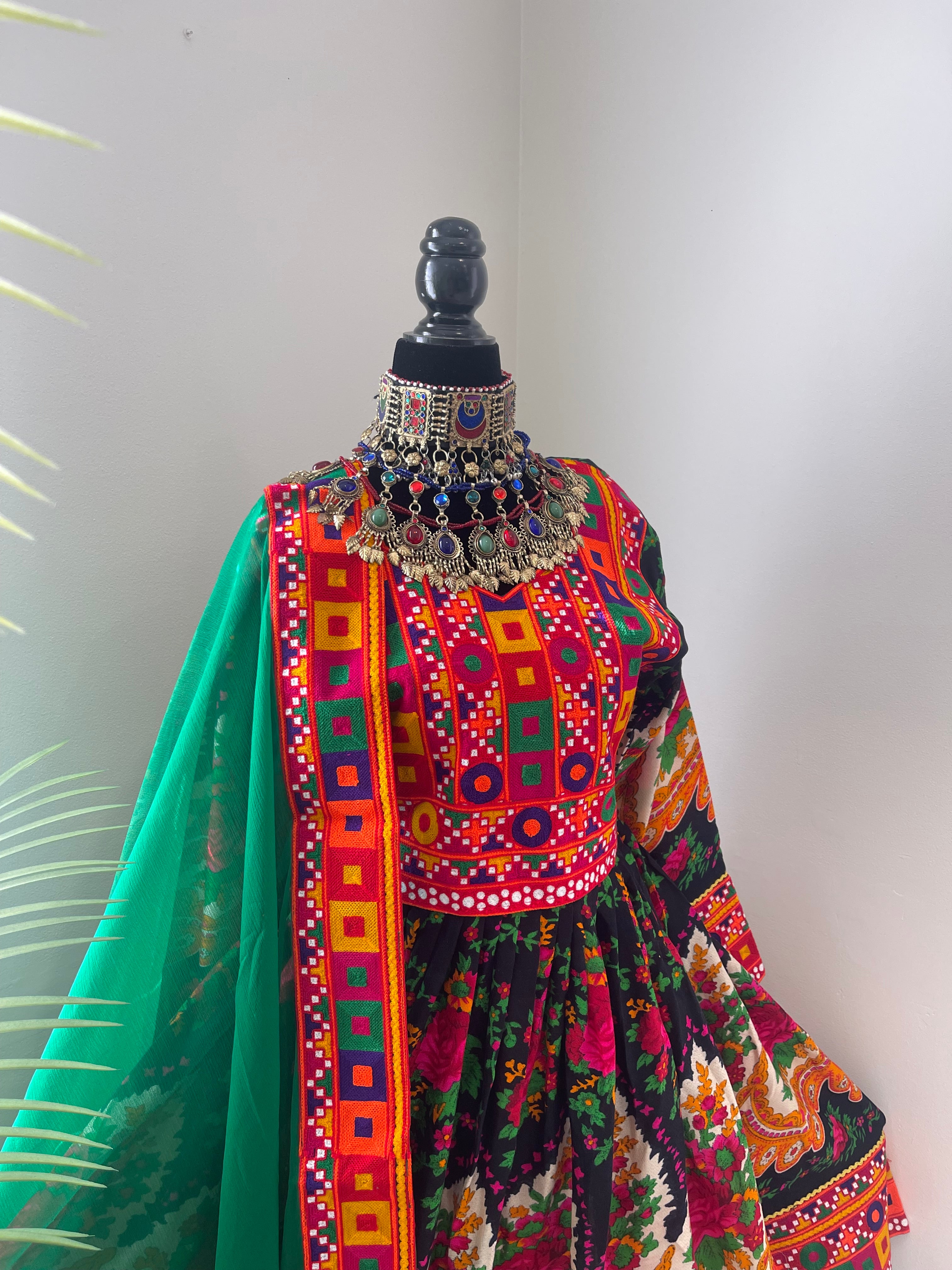 Wafaa Afghan Kuchi Dress 0513