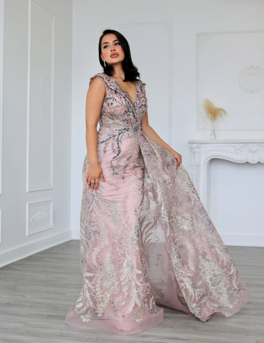 Beaded Evening Dress
