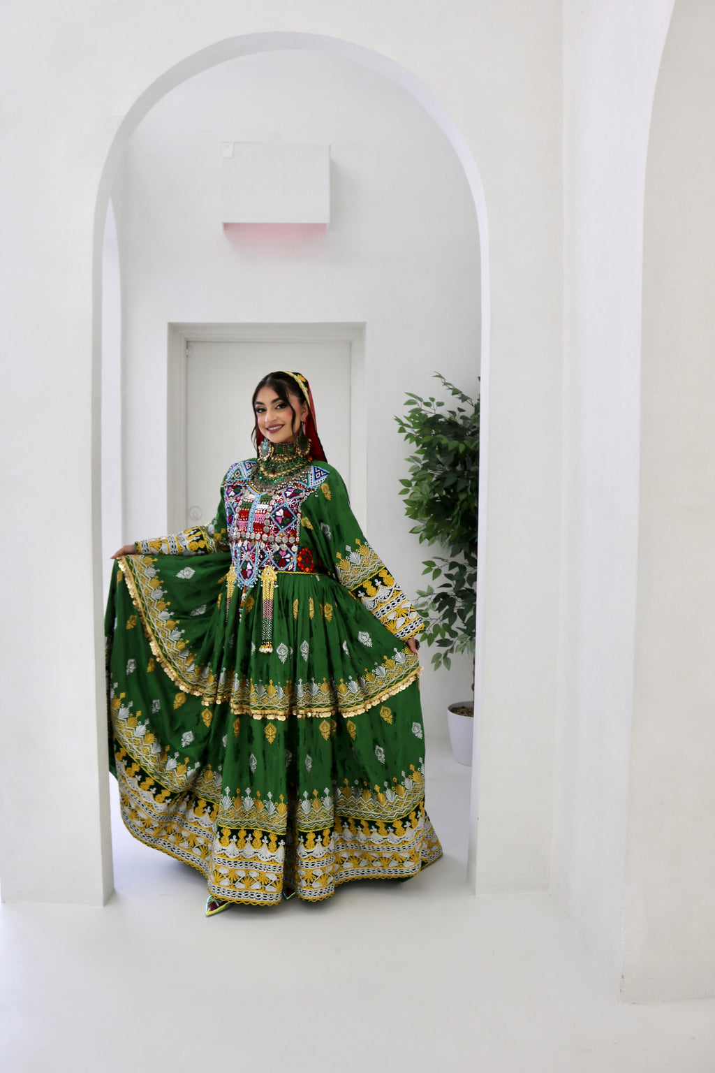 Zarmina Afghan Kuchi Dress