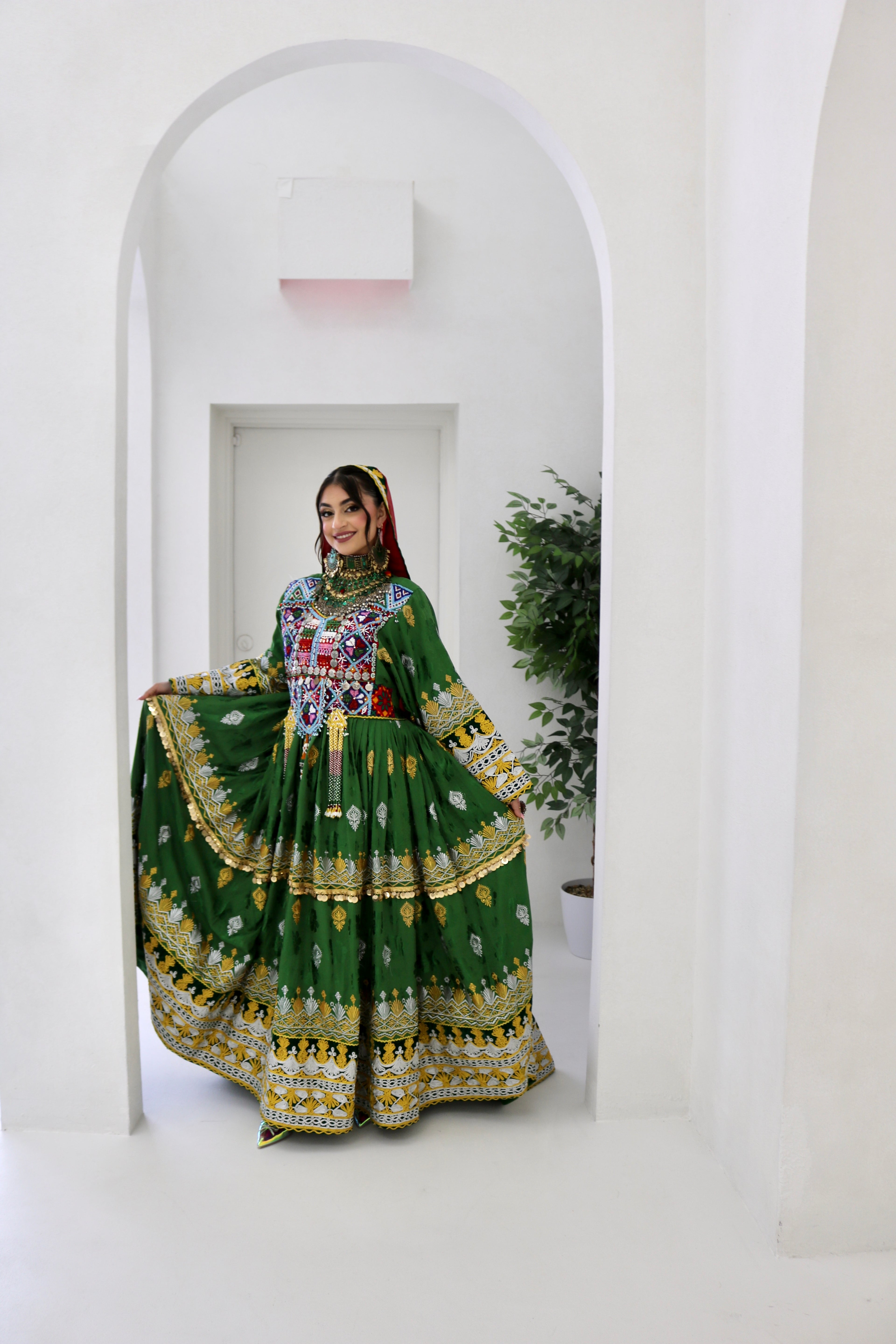 Zarmina Afghan Kuchi Dress