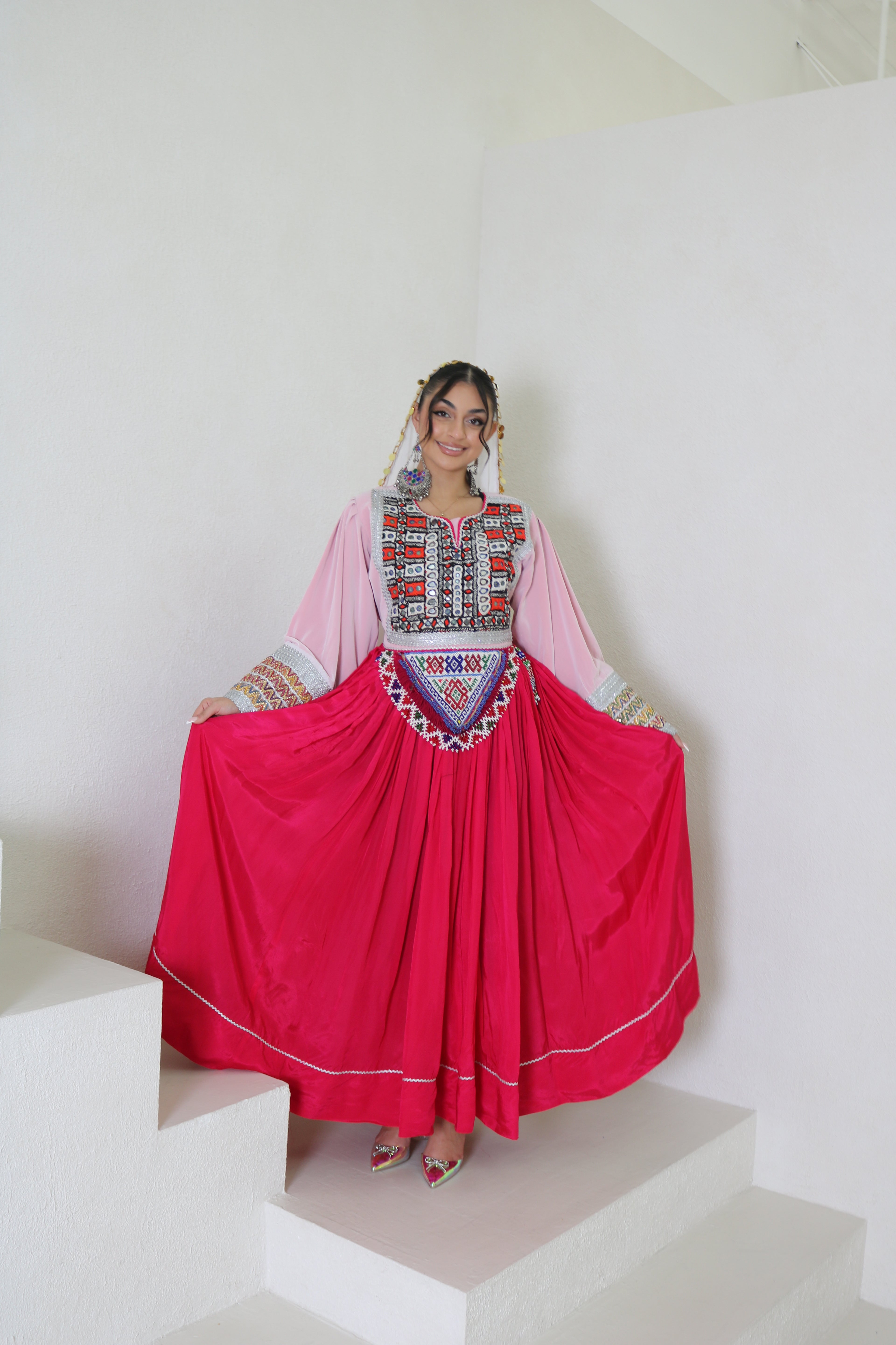 Gulrang Afghan Kuchi Dress
