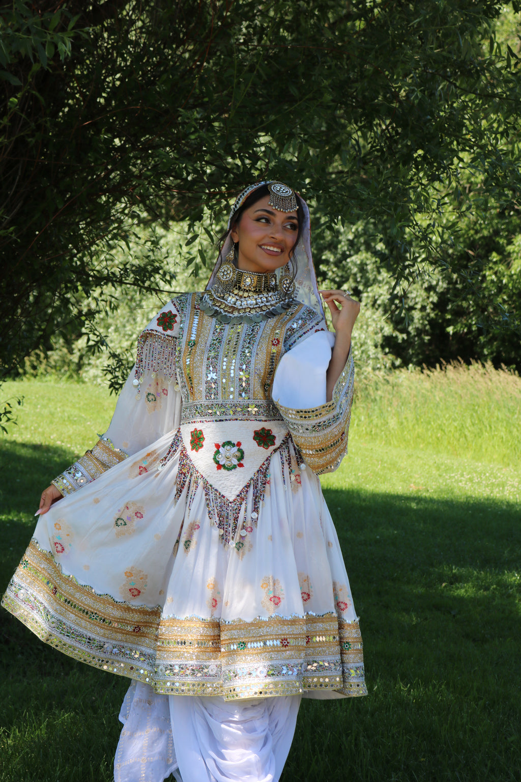 Aliya Afghan Kuchi Dress