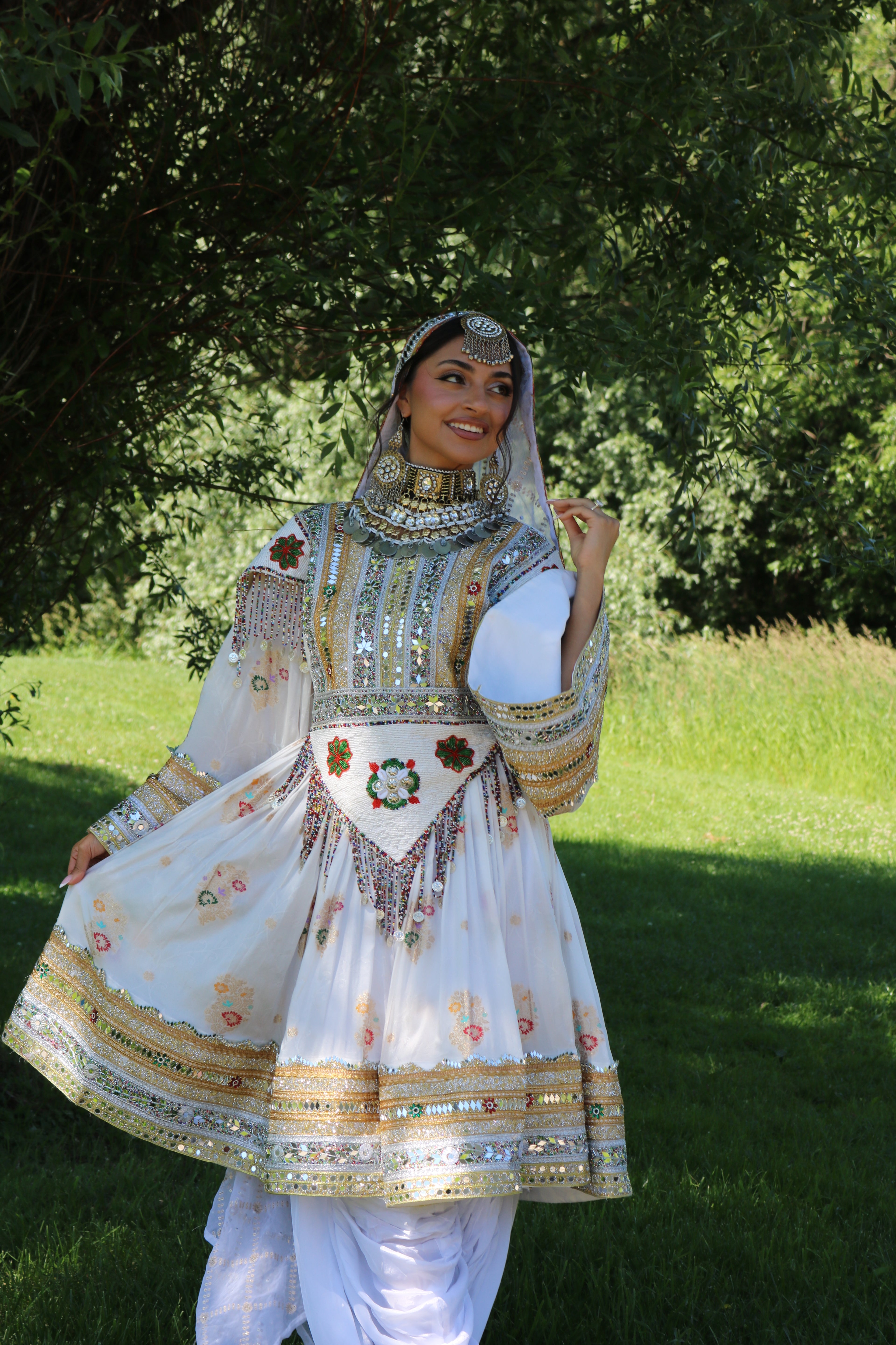 Aliya Afghan Kuchi Dress