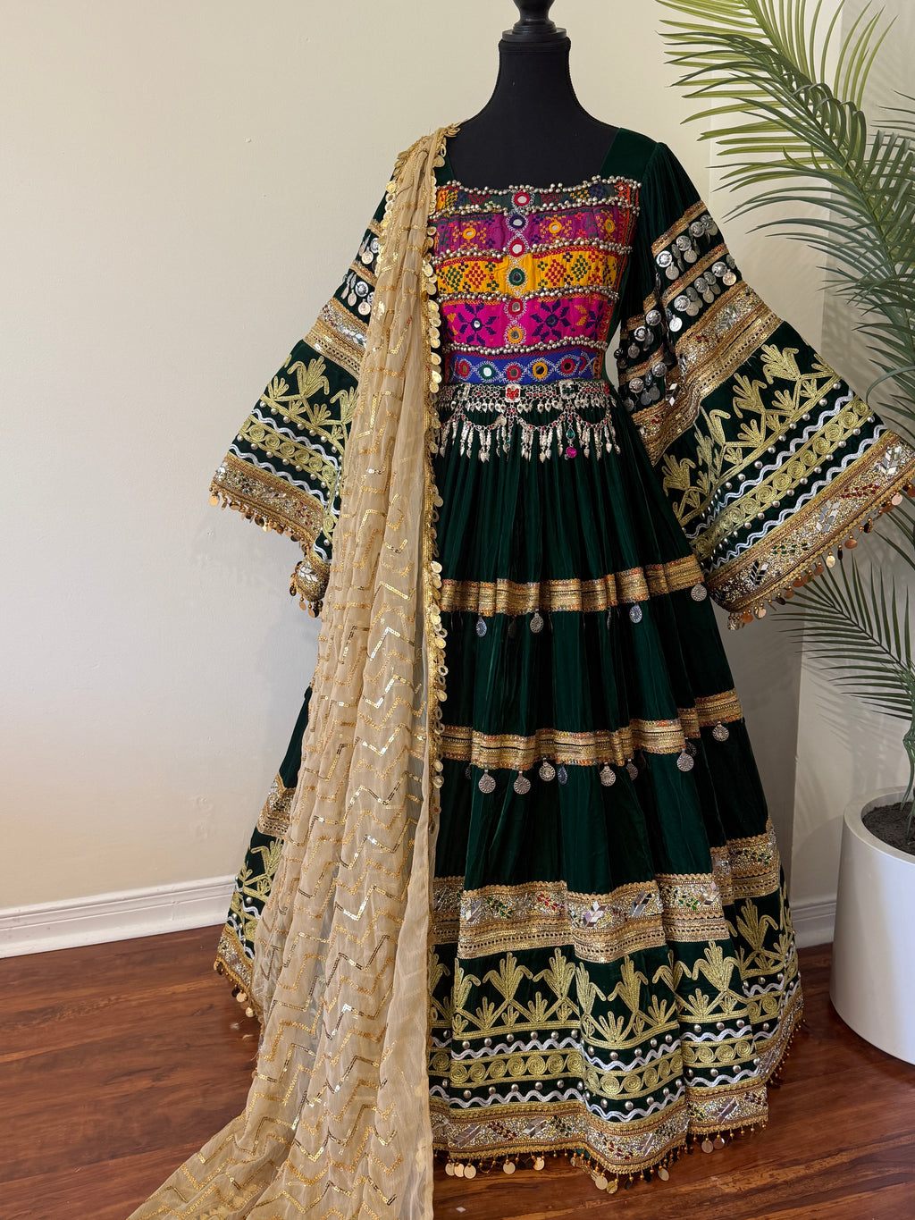 Huda Afghan Kuchi Dress