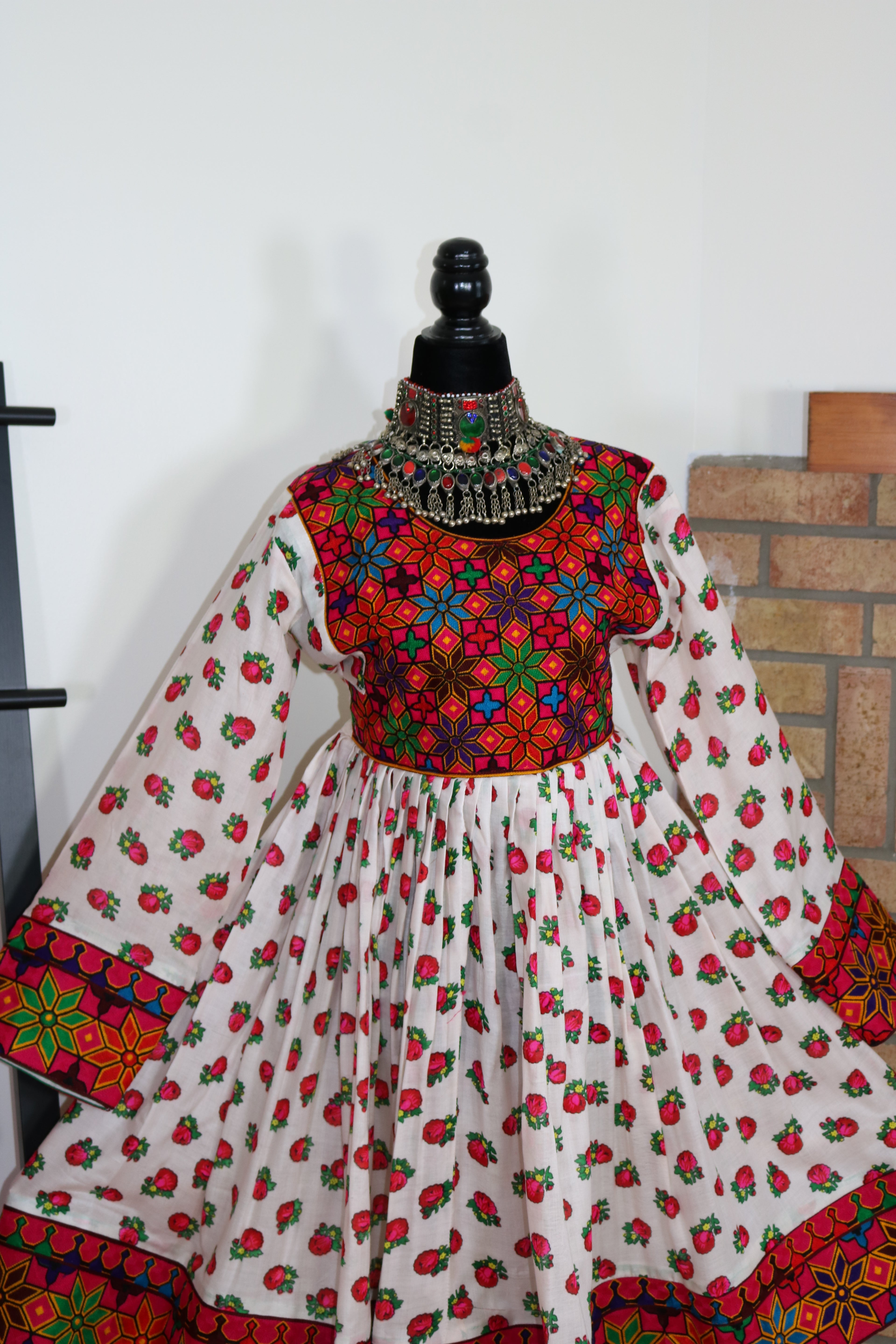 Wafaa Afghan Kuchi Dress 0565