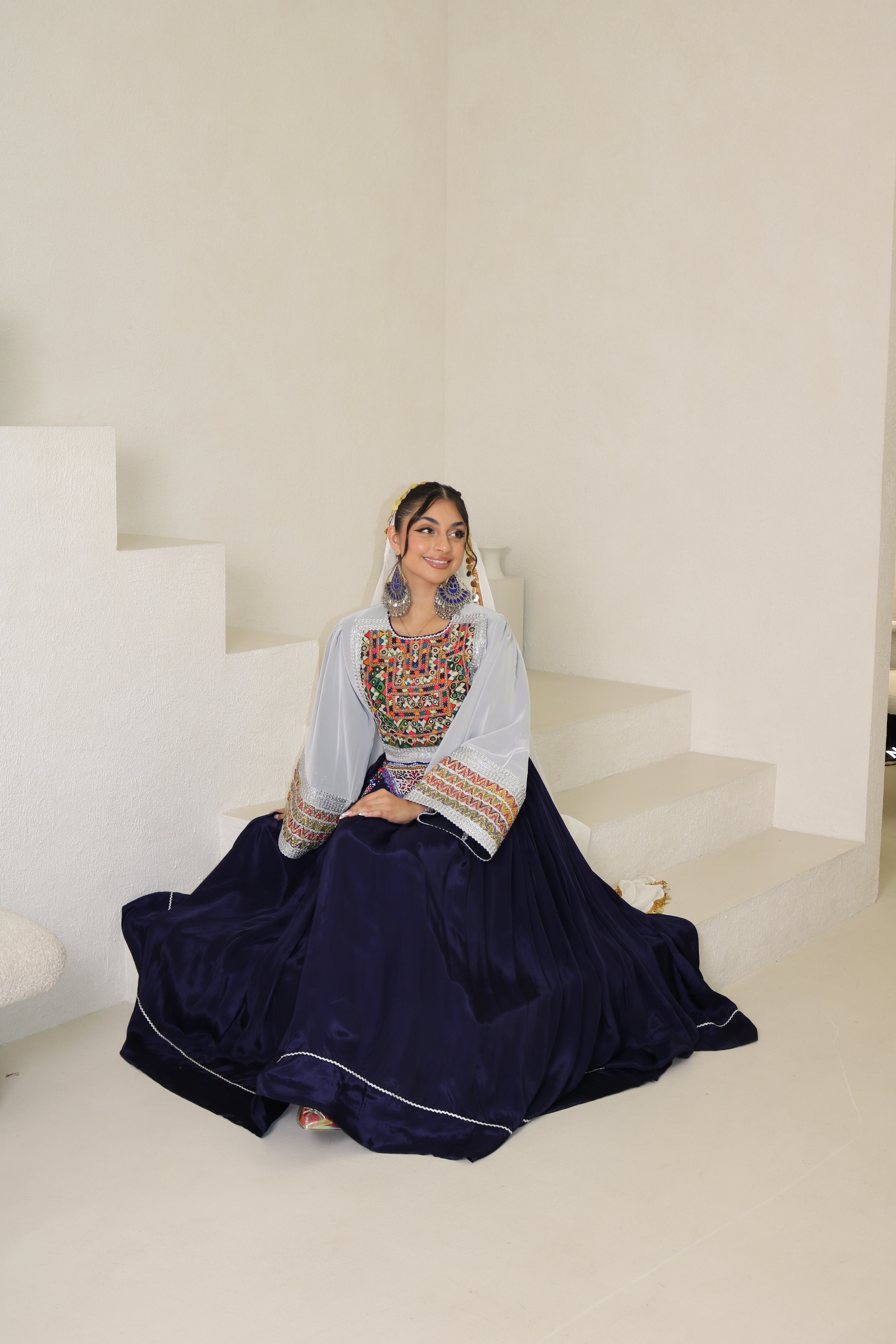 Gulrang Afghan Kuchi Dress